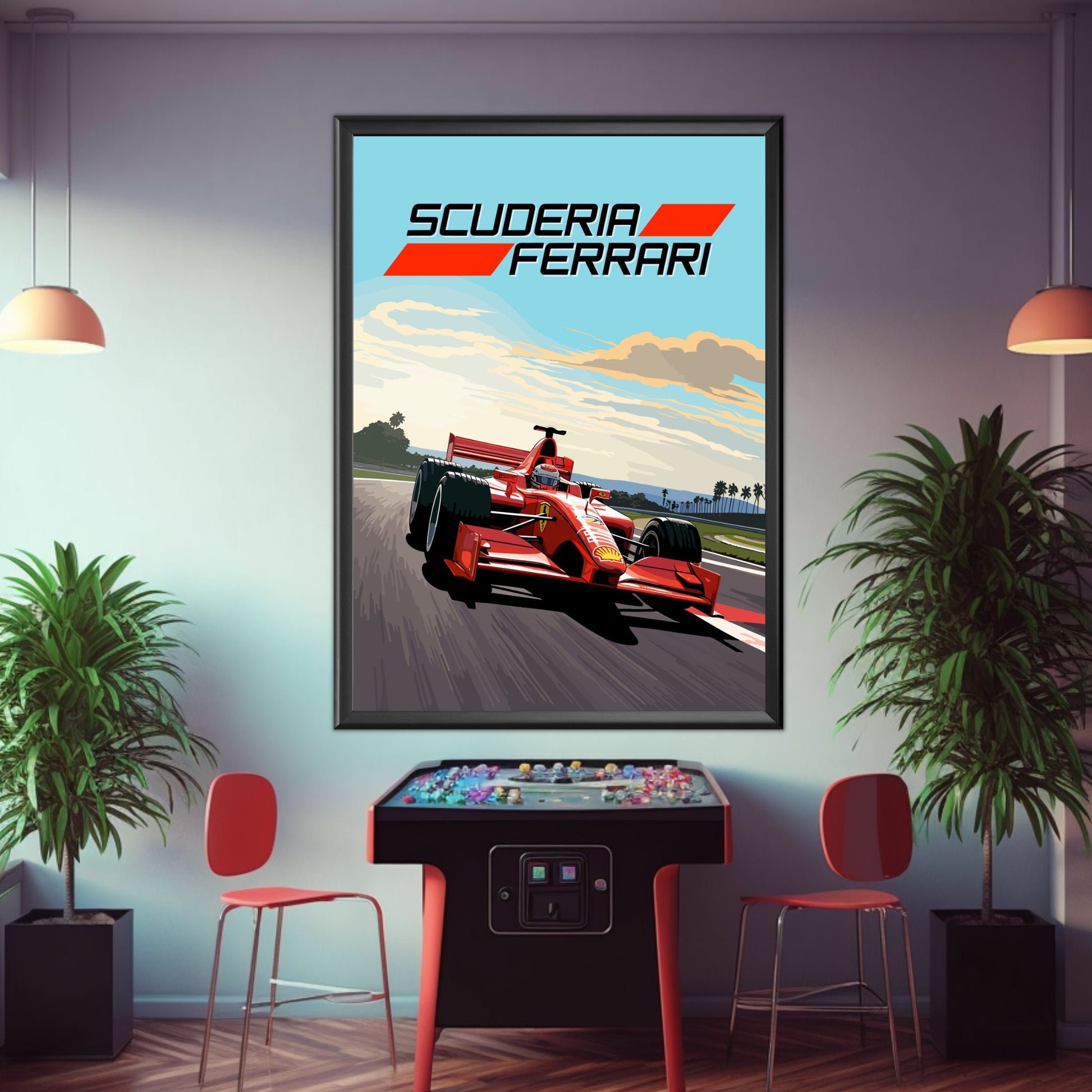 Ferrari F2002 Print