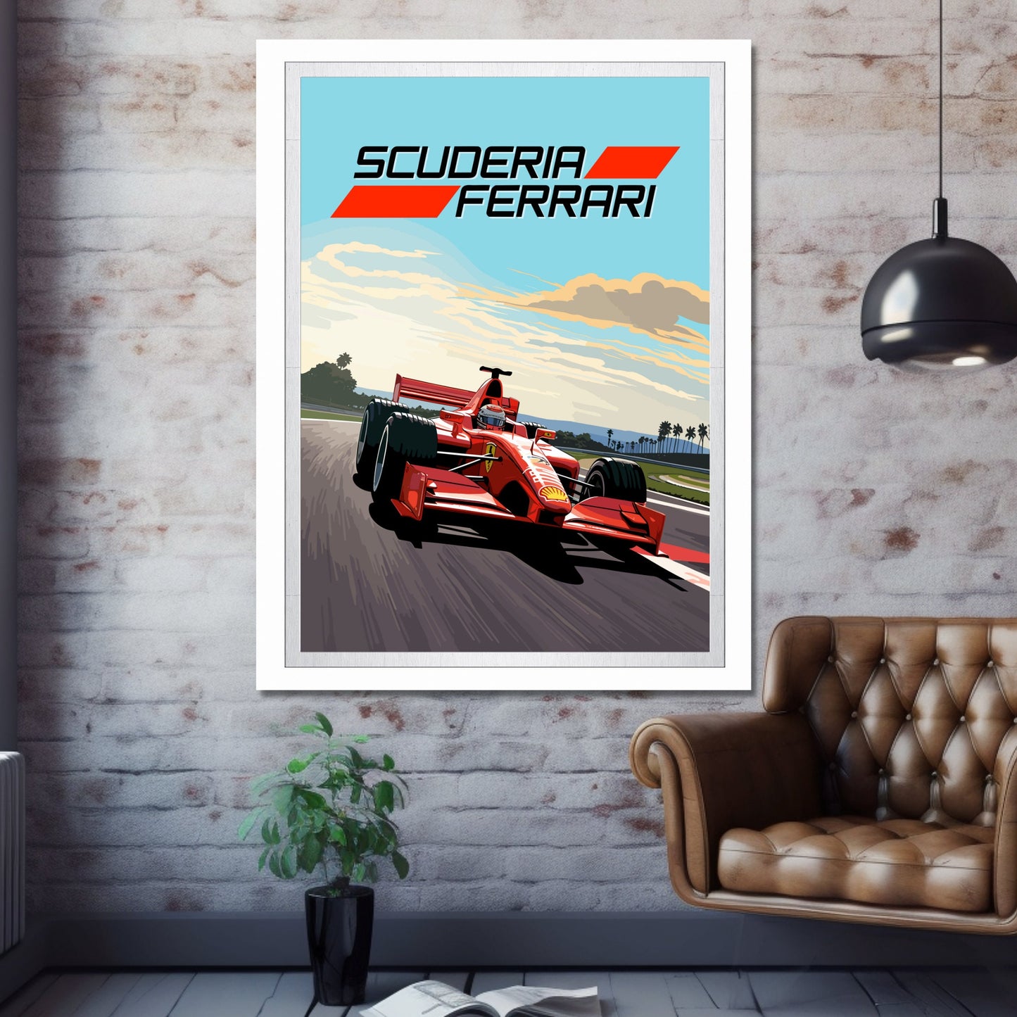 Ferrari F2002 Print