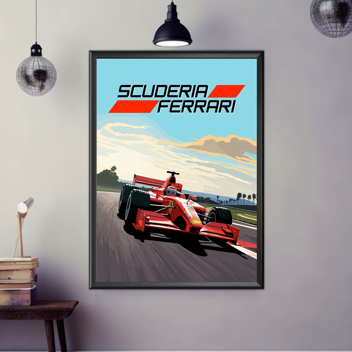 Ferrari F2002 Print