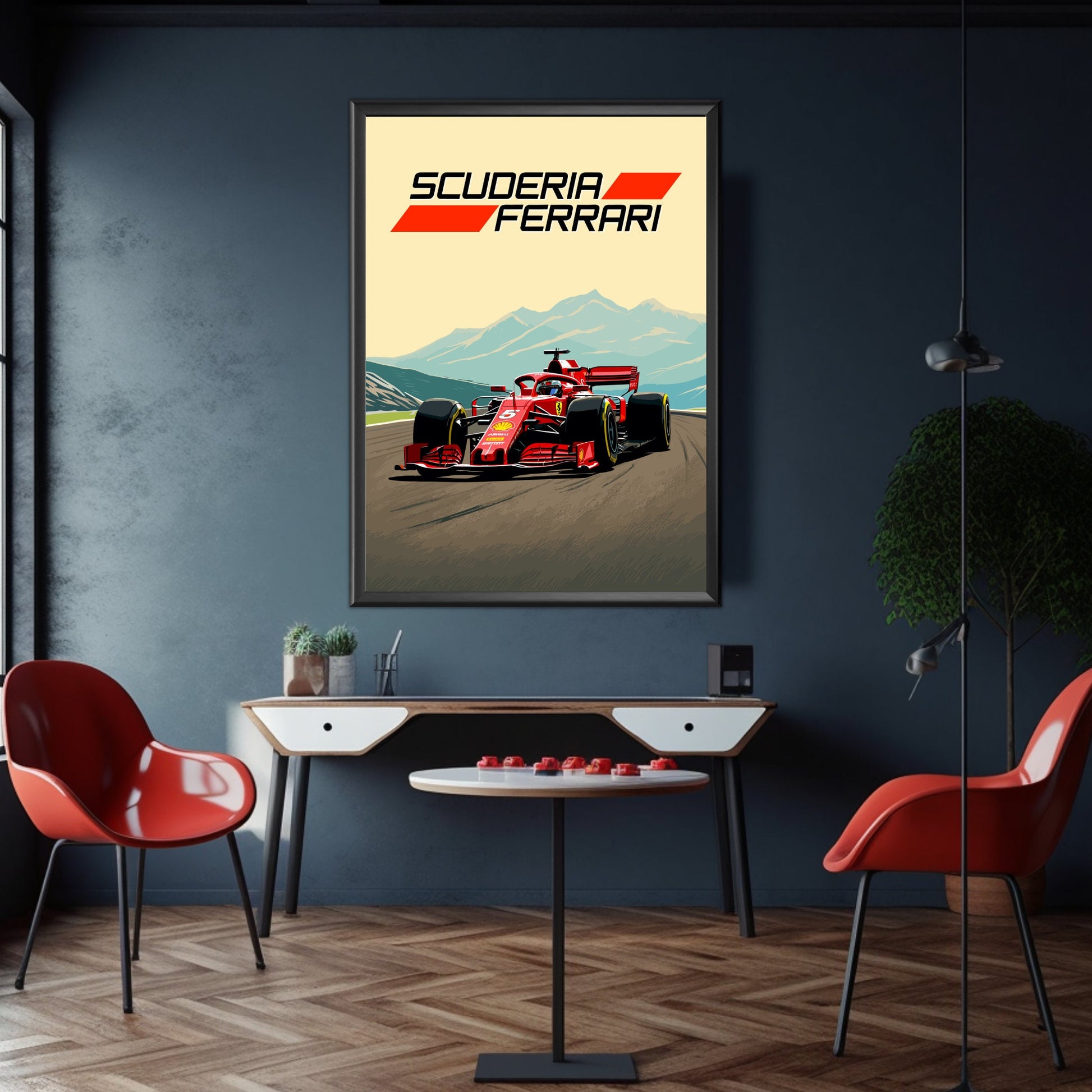 Ferrari SF71H Print, Scuderia Ferrari