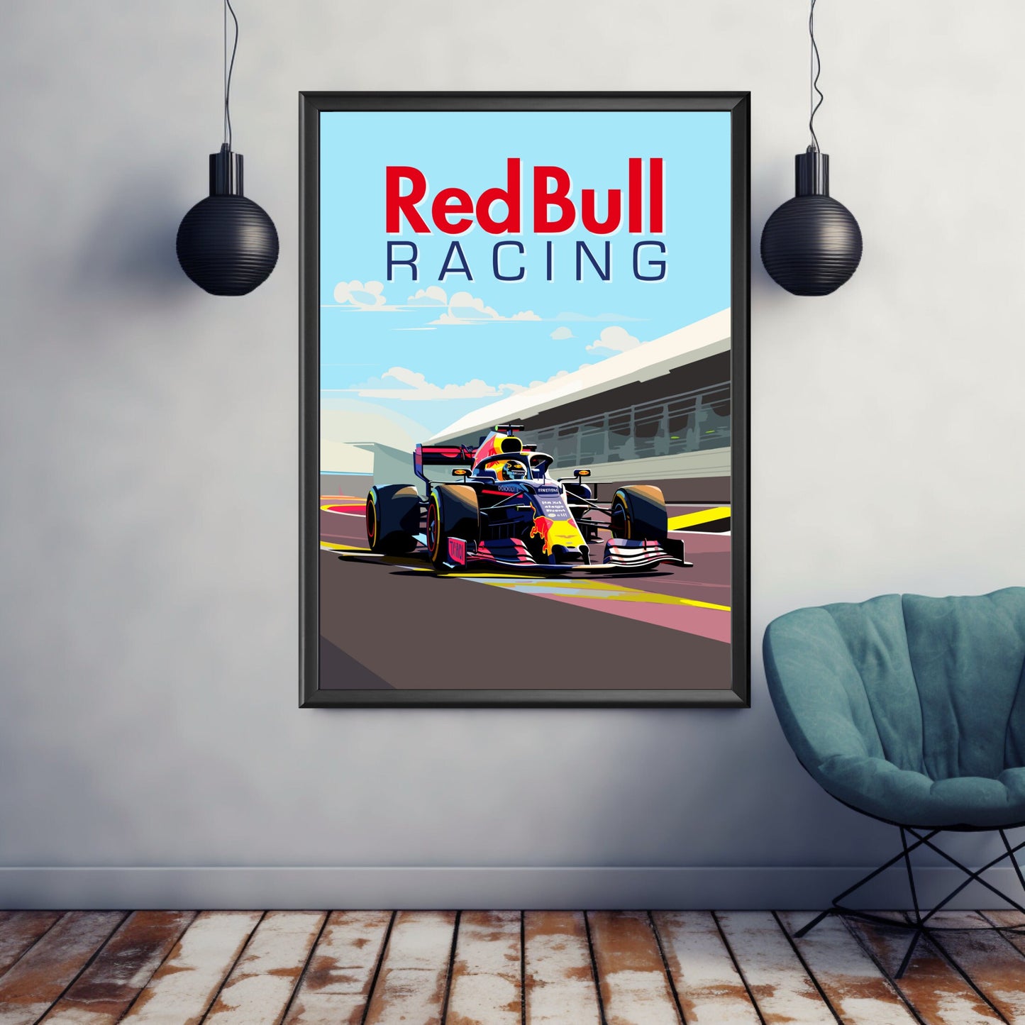 Red Bull RB14 Print - F1