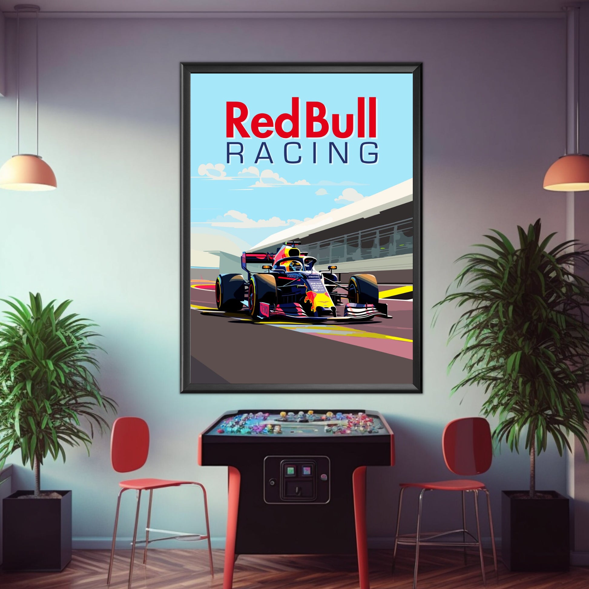 Red Bull RB14 Print - F1