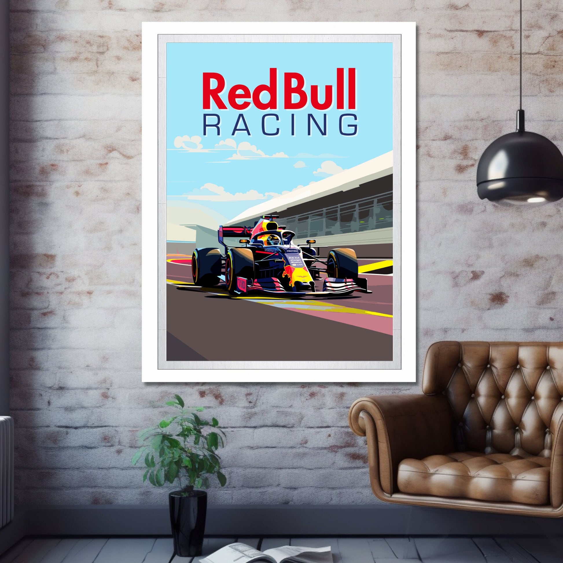 Red Bull RB14 Print - F1