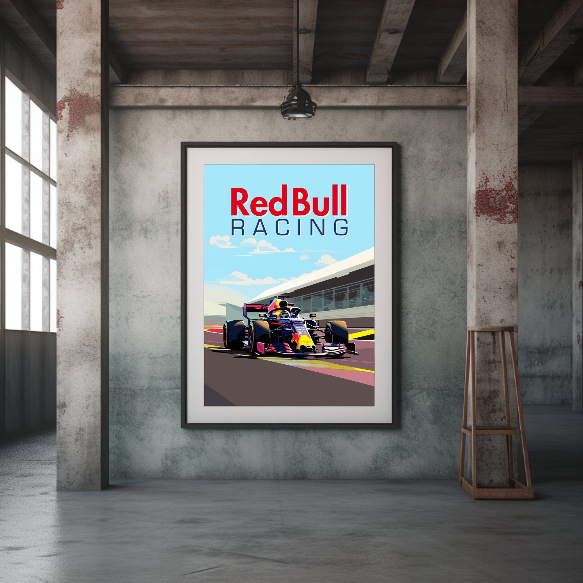 Red Bull RB14 Print - F1