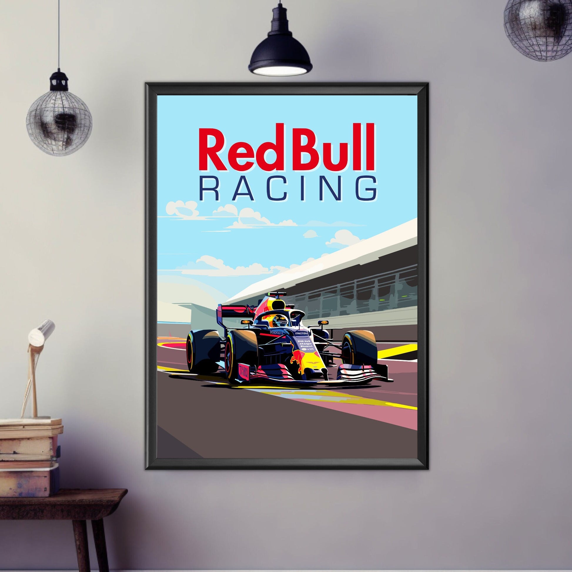 Red Bull RB14 Print - F1