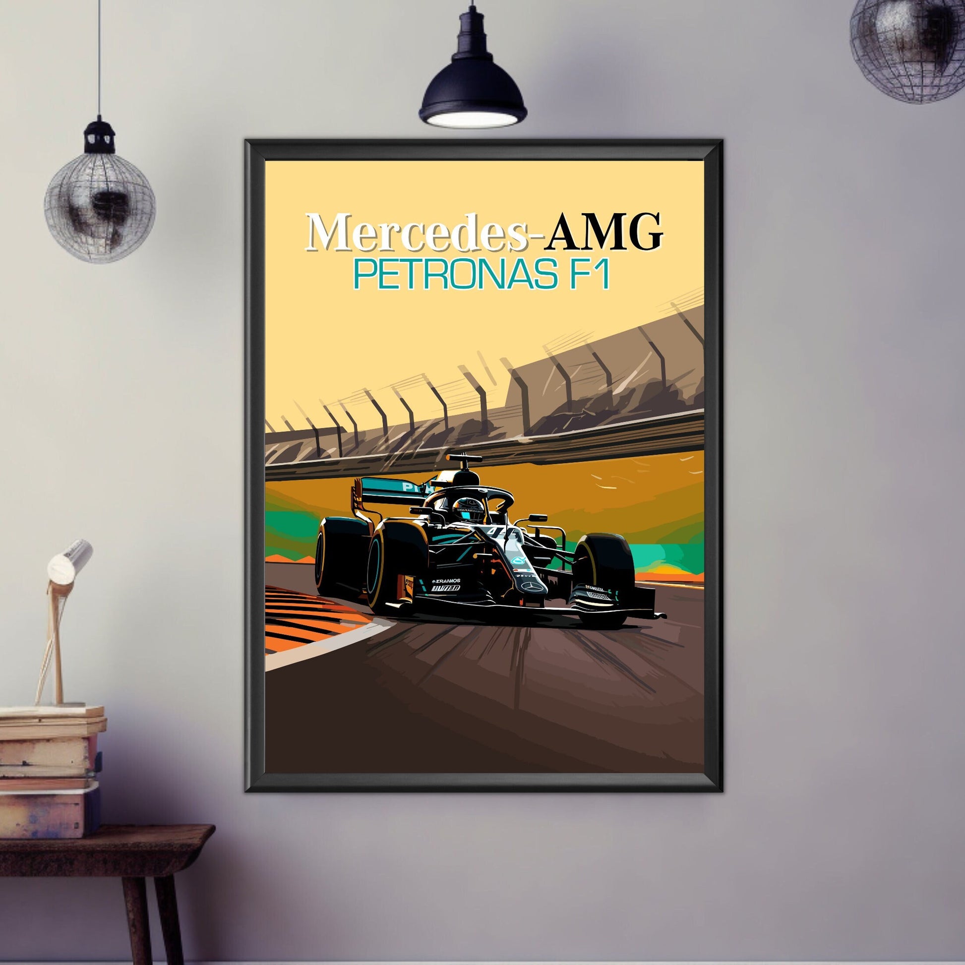 Mercedes-AMG W11 Print - F1