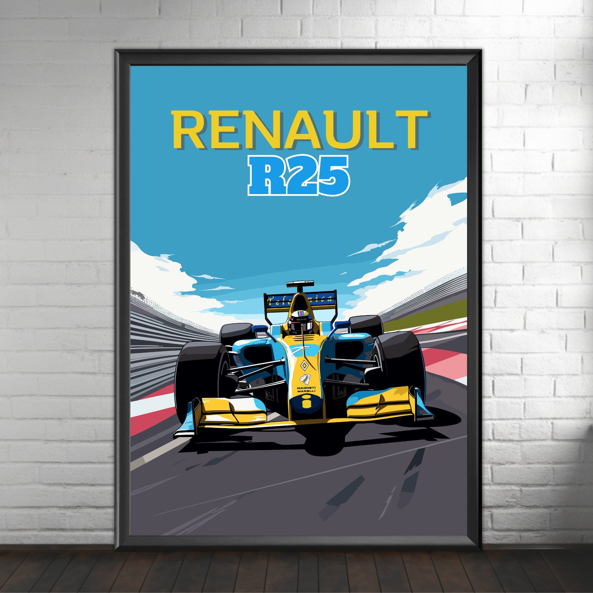 Renault R25 Print, Formula 1