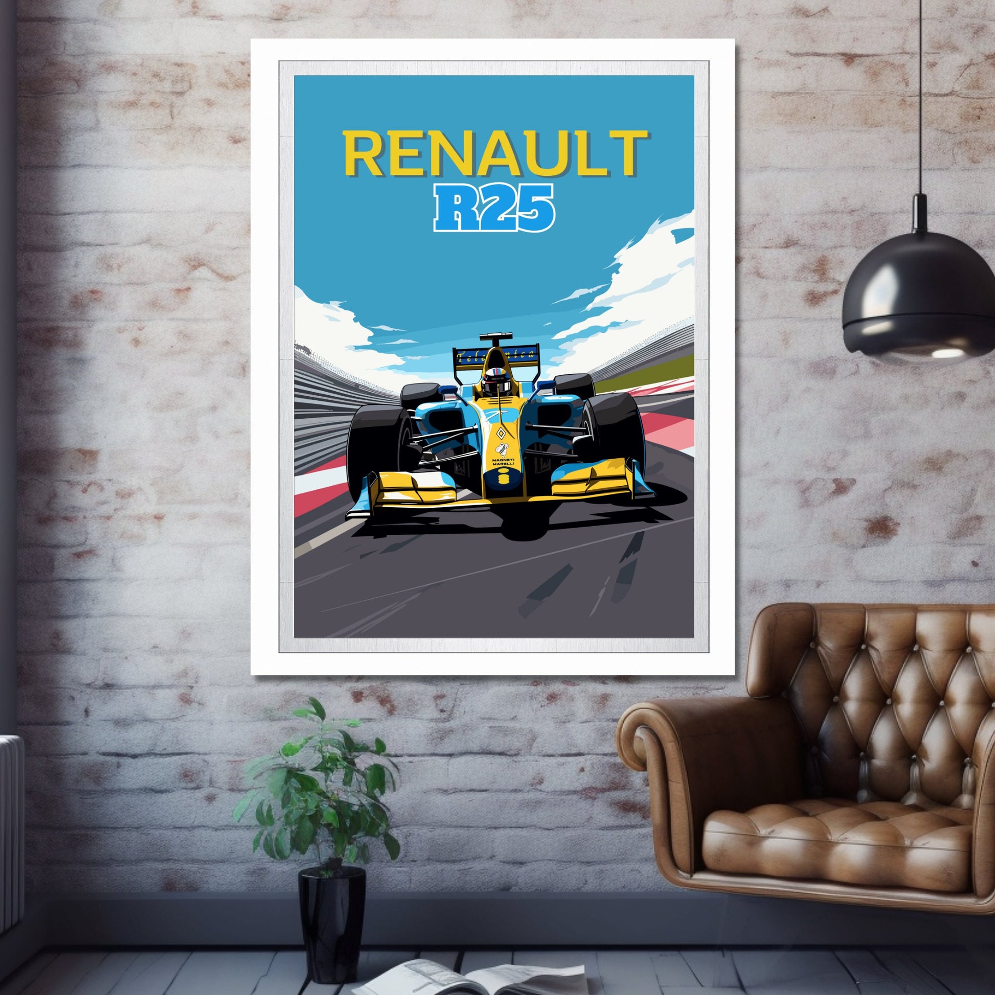 Renault R25 Print, Formula 1