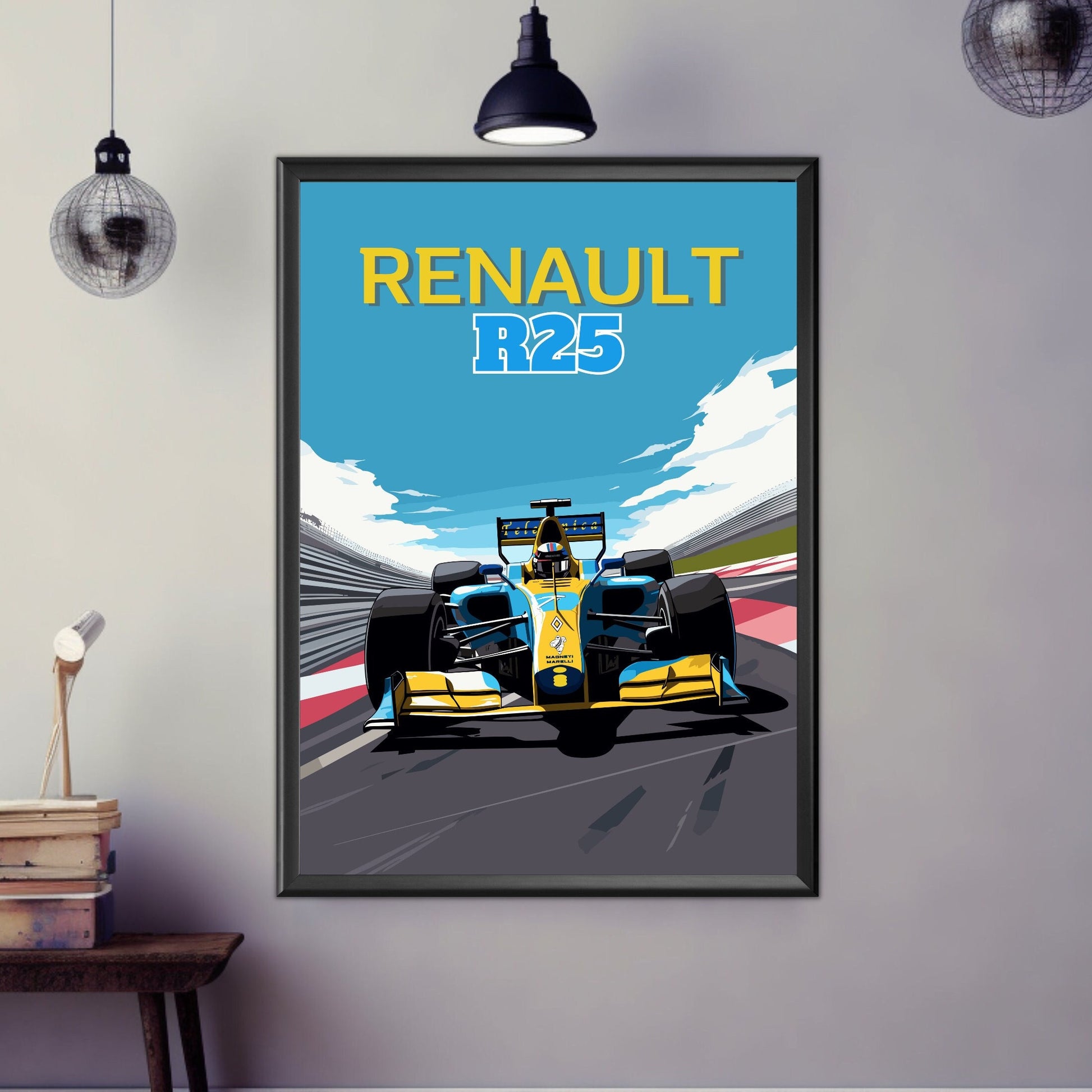 Renault R25 Print, Formula 1