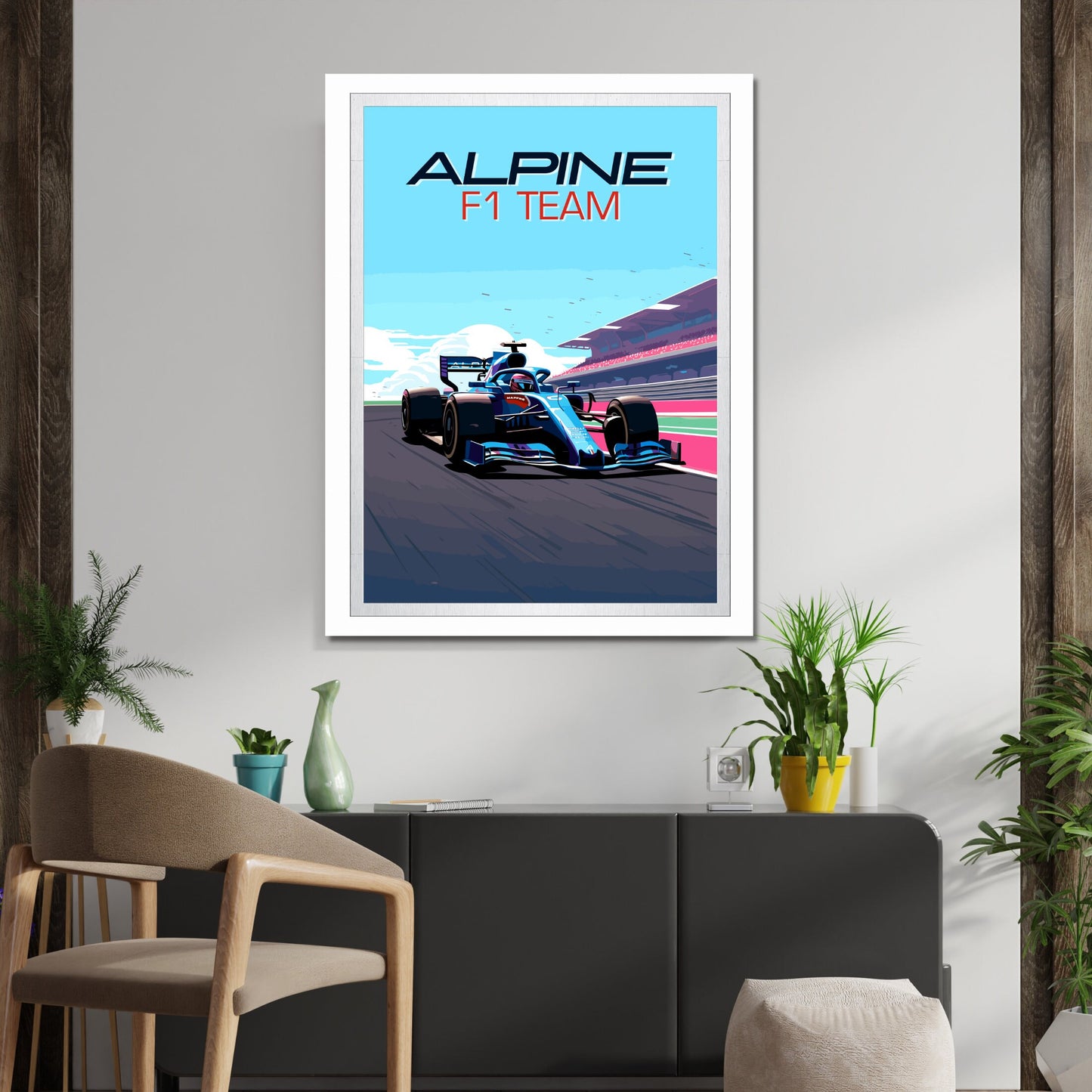 Alpine A521 F1 Poster