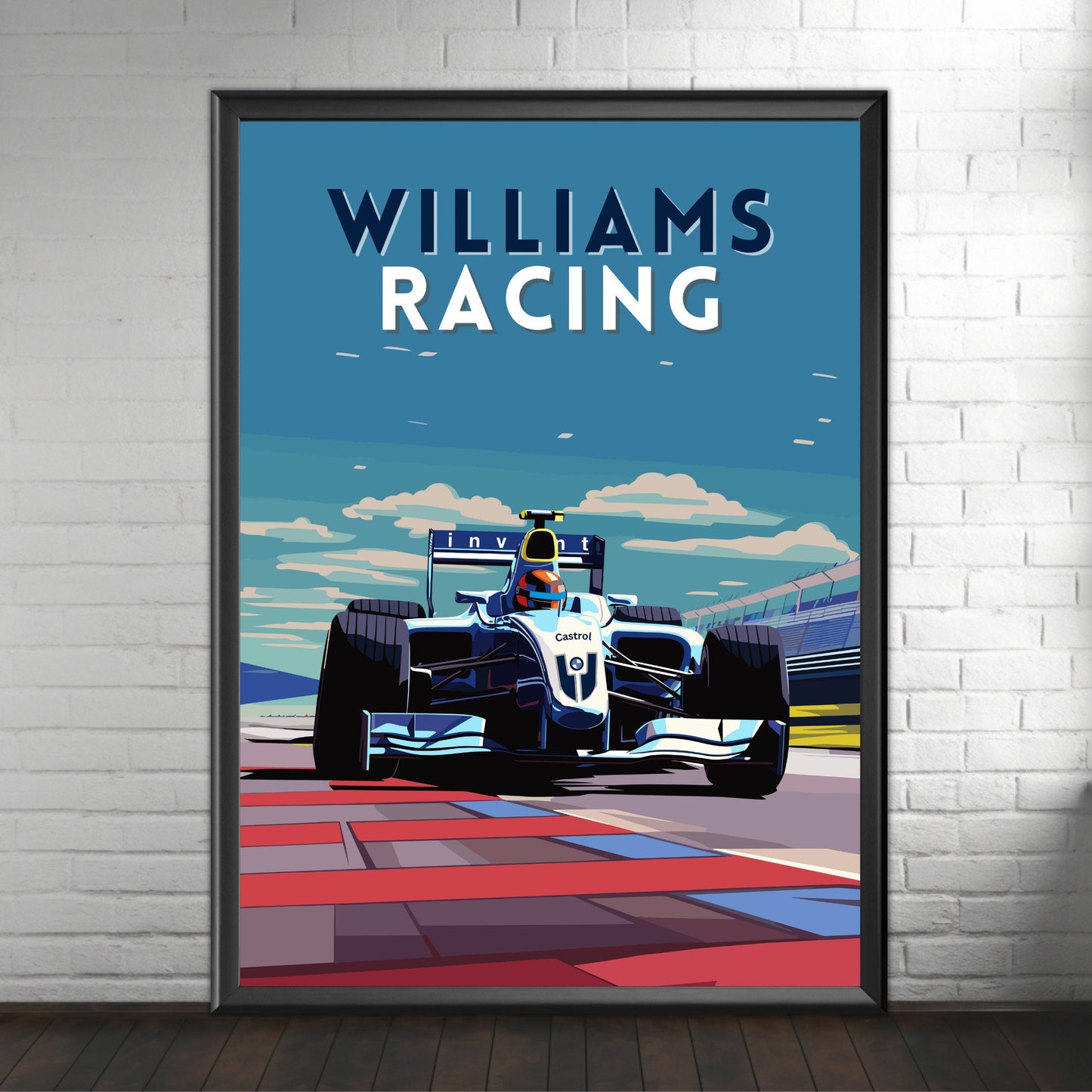 Williams FW25 F1 Poster