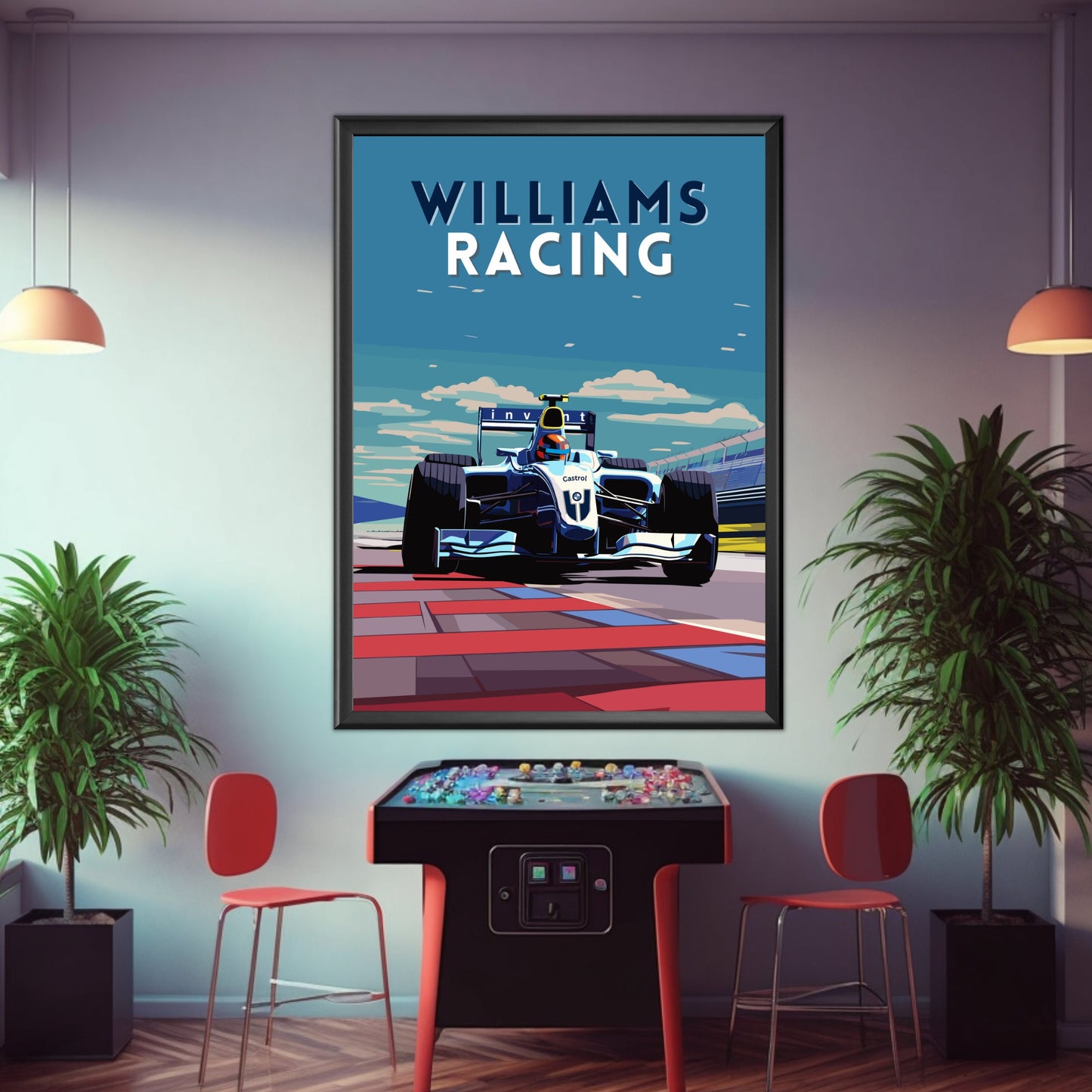 Williams FW25 F1 Poster