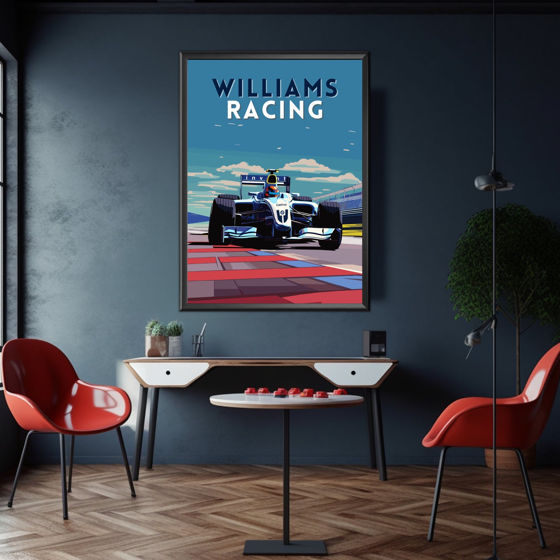 Williams FW25 F1 Poster