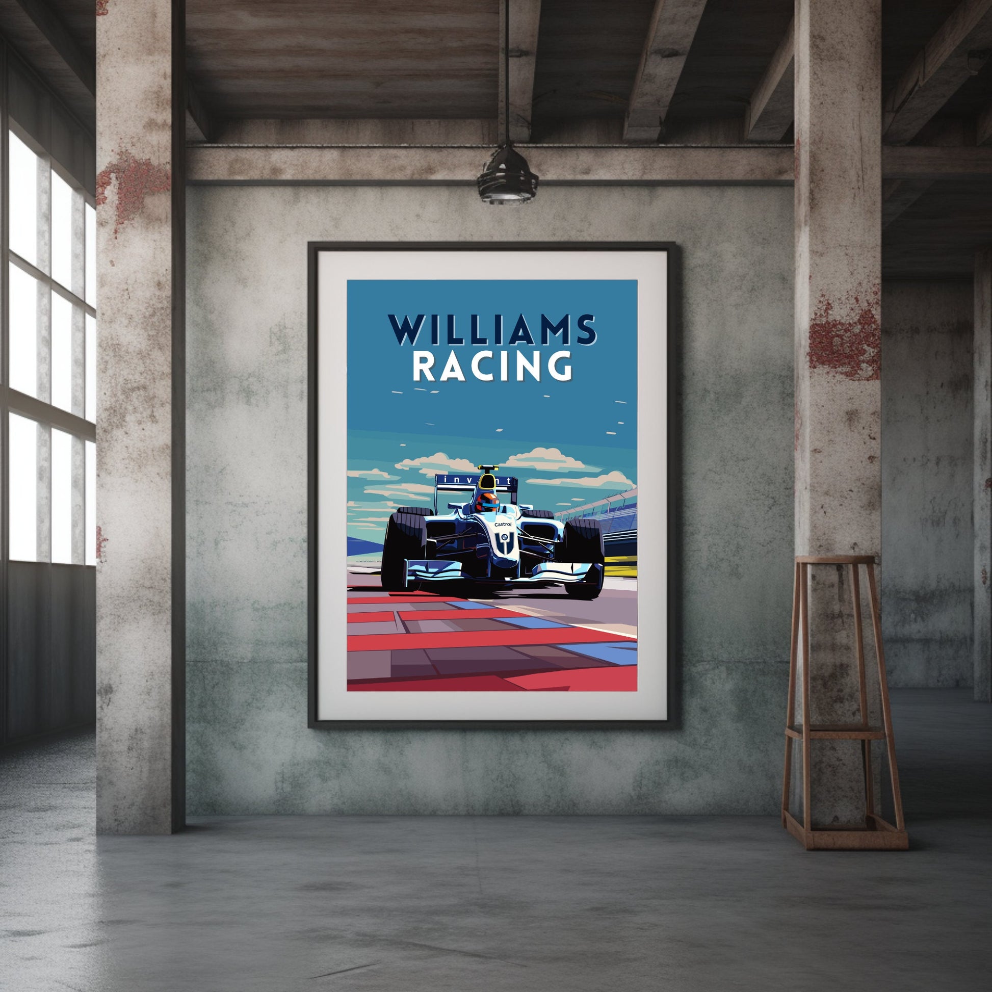 Williams FW25 F1 Poster