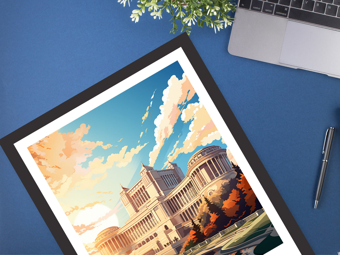 Bucharest Travel Print | Bucharest Romania Illustration | Bucharest Wall Art | Romania Print | Bucharest Travel Poster | ID 893