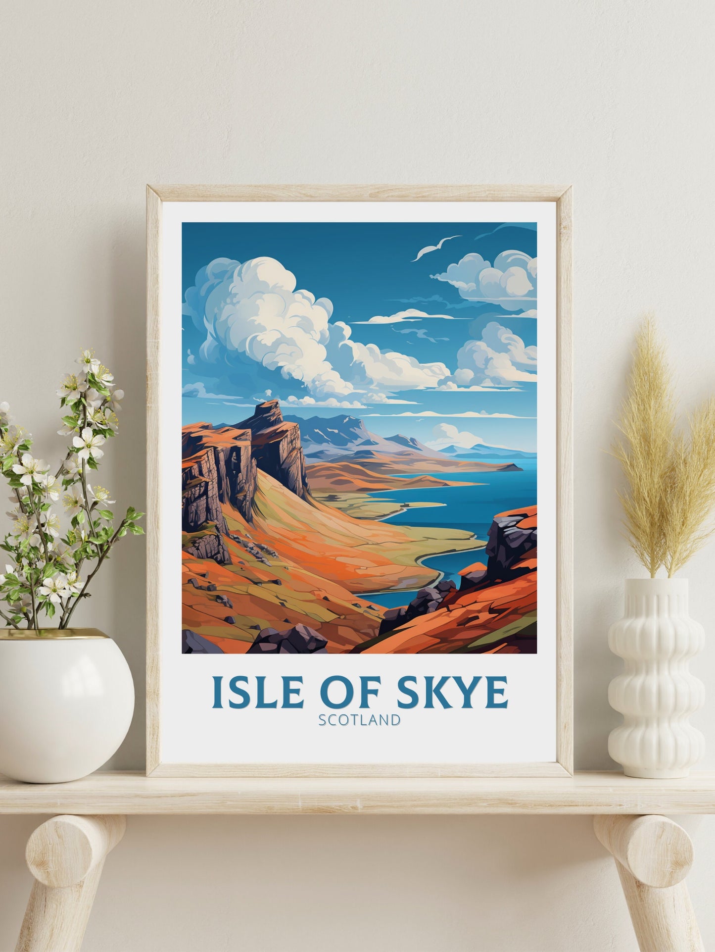 Isle of Skye Travel Poster | Isle of Skye Print | Isle of Skye Wall Art | Isle of Skye Art | Scotland Print | Scotland Poster | ID 903