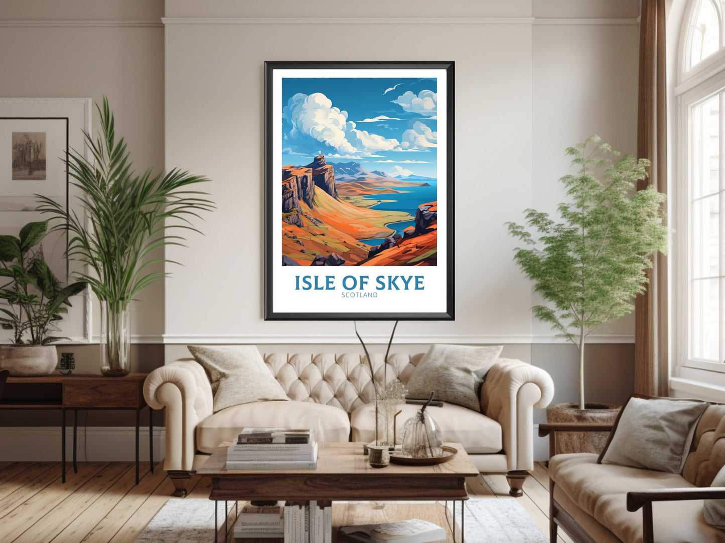 Isle of Skye Travel Poster | Isle of Skye Print | Isle of Skye Wall Art | Isle of Skye Art | Scotland Print | Scotland Poster | ID 903