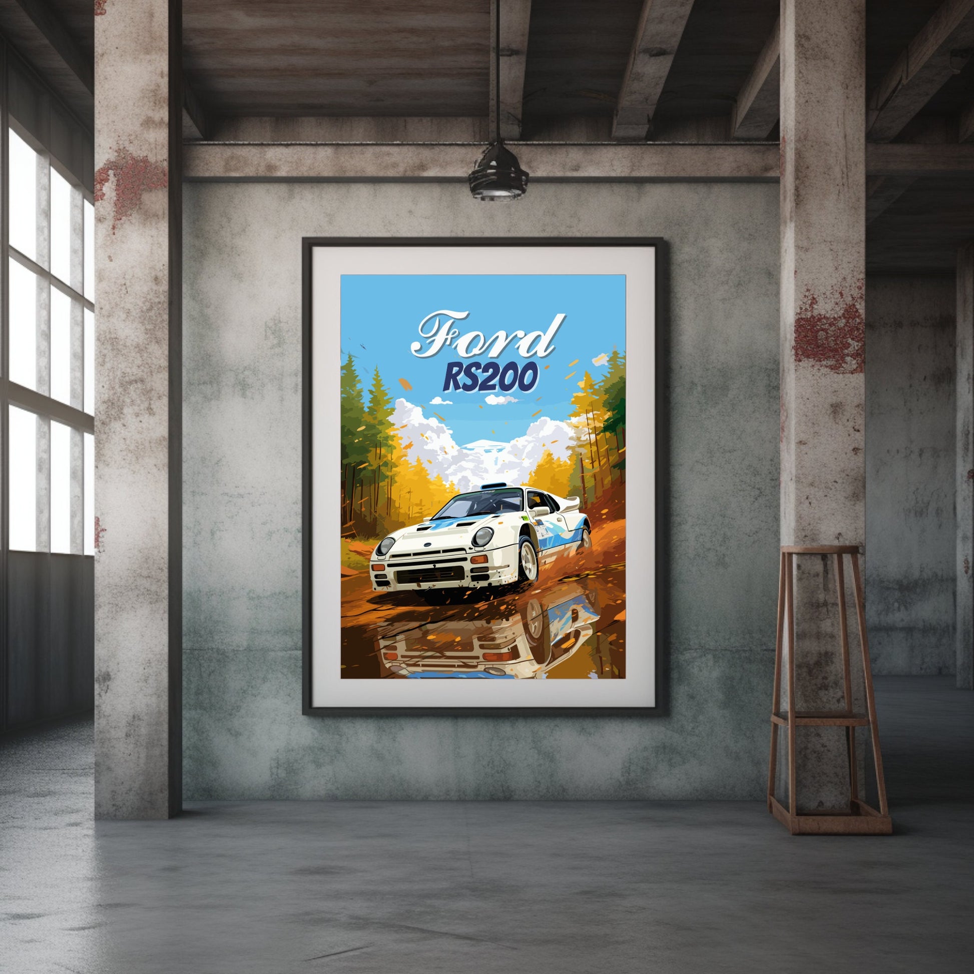 Ford RS200 Print