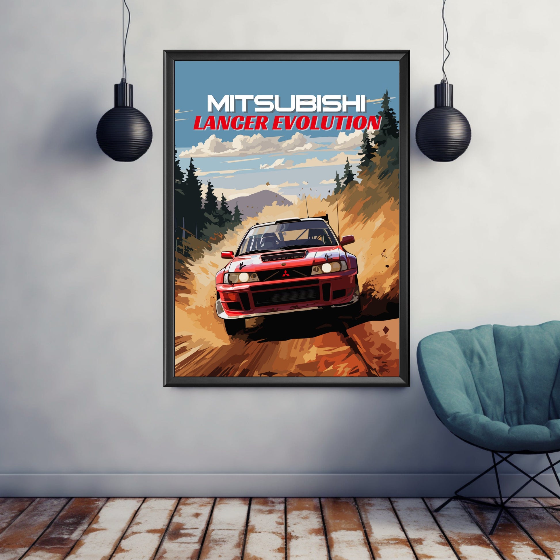 Mitsubishi Lancer Evolution Print