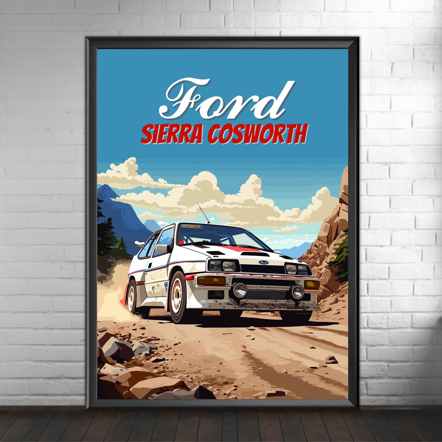 Ford Sierra Cosworth Poster