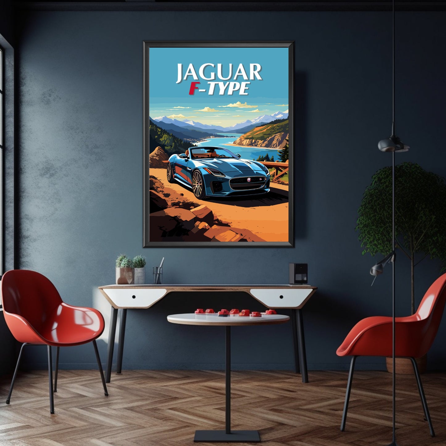 Jaguar F-Type Poster