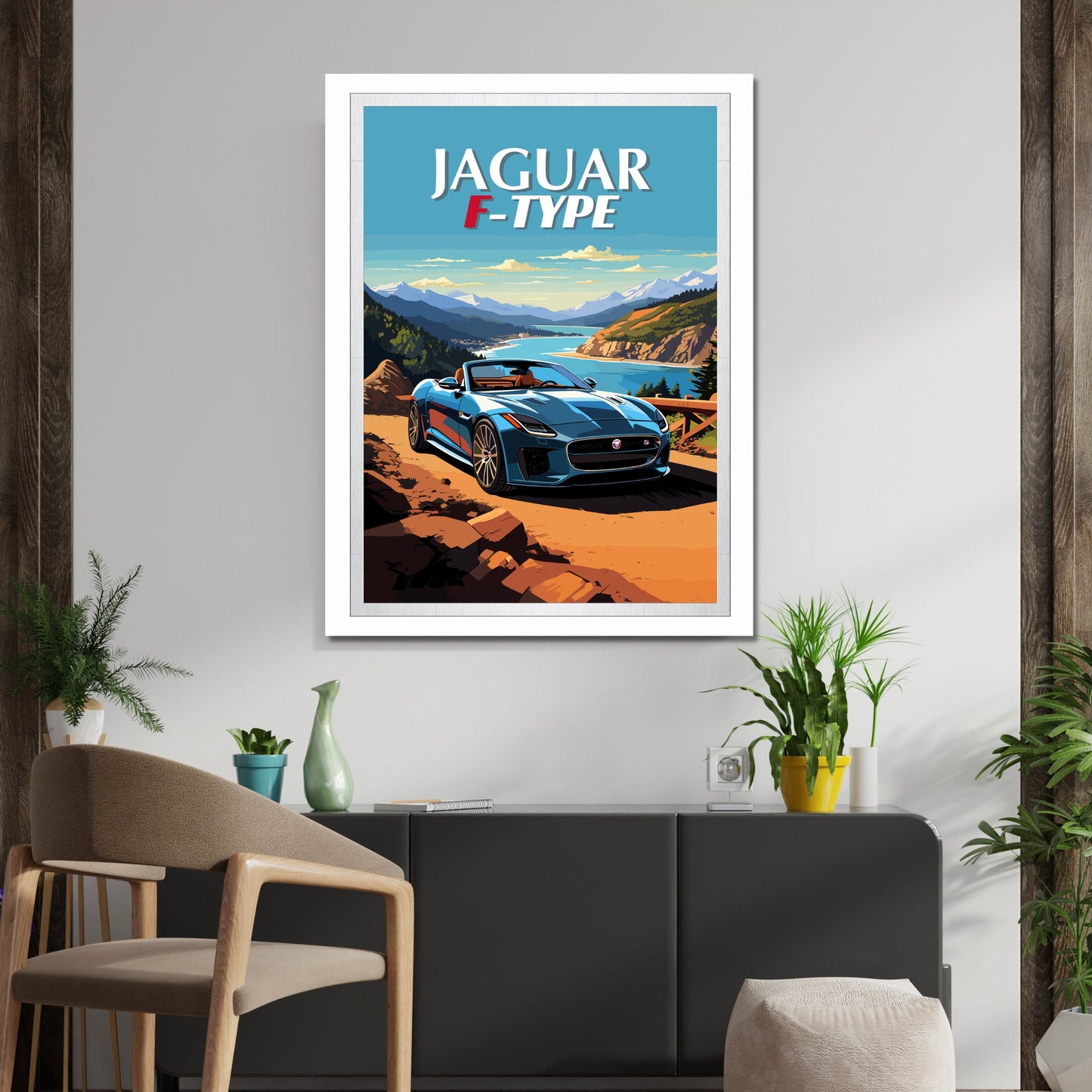 Jaguar F-Type Poster