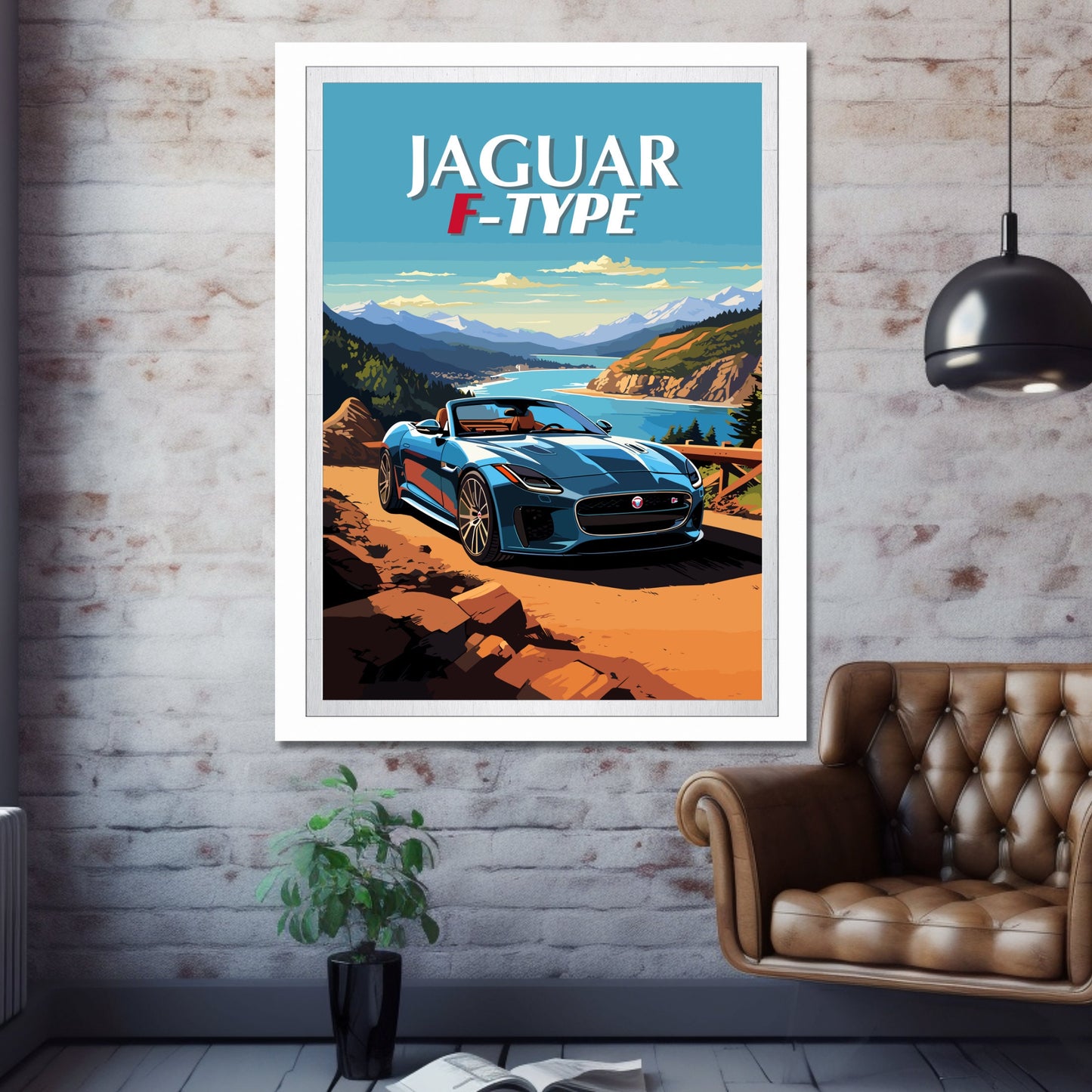 Jaguar F-Type Poster