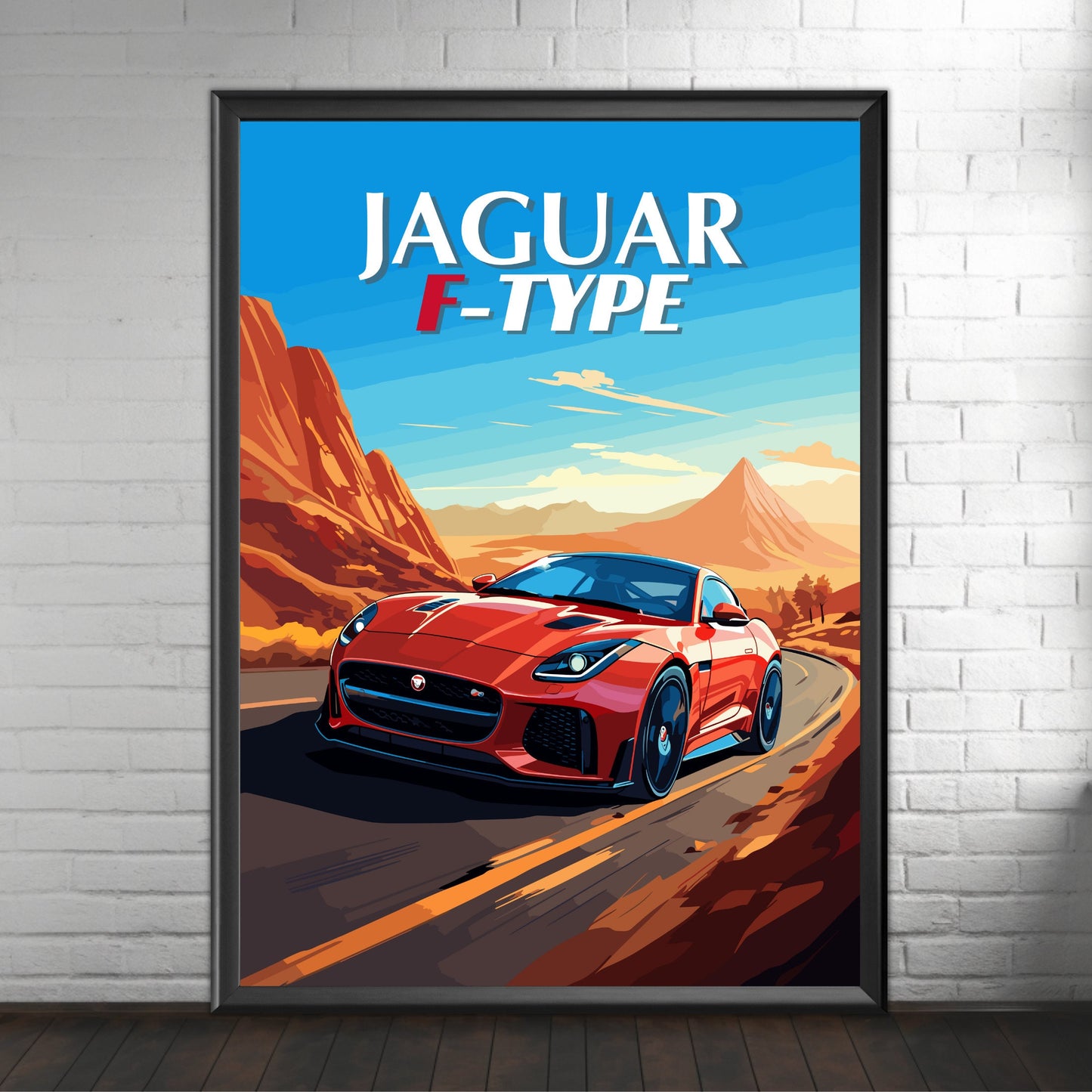 Jaguar F-Type Print