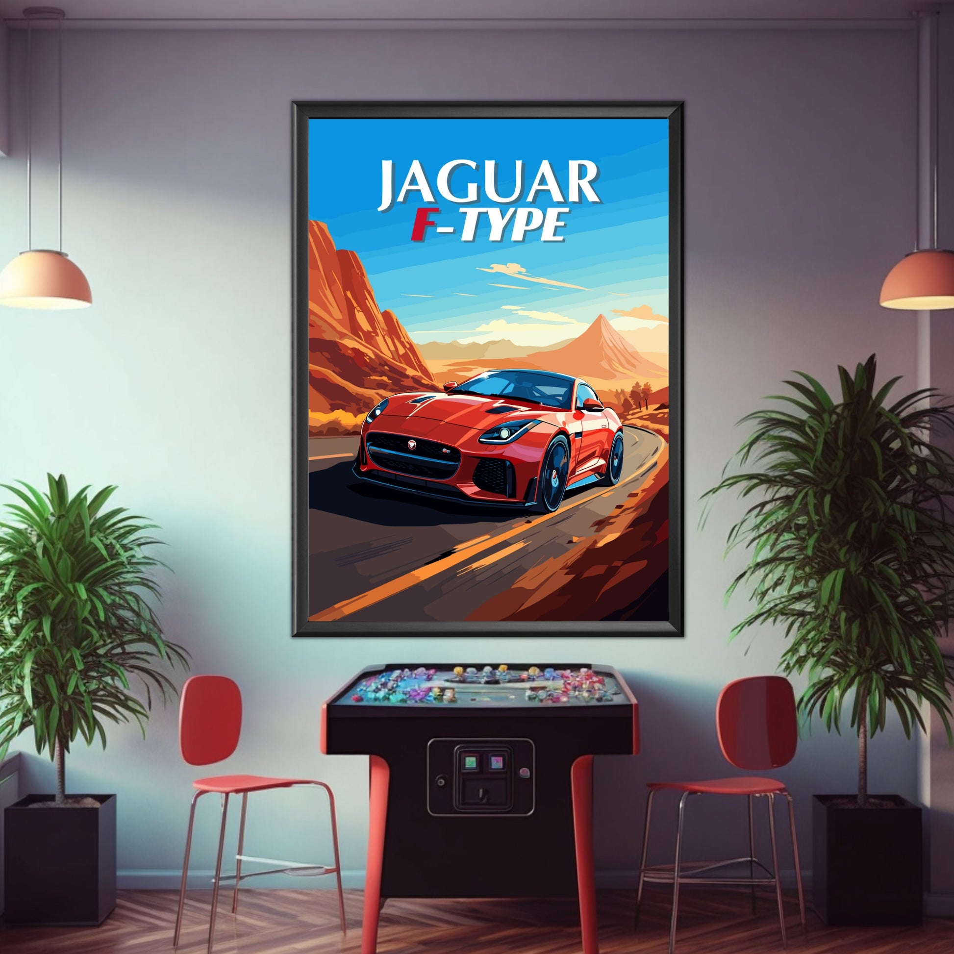 Jaguar F-Type Print