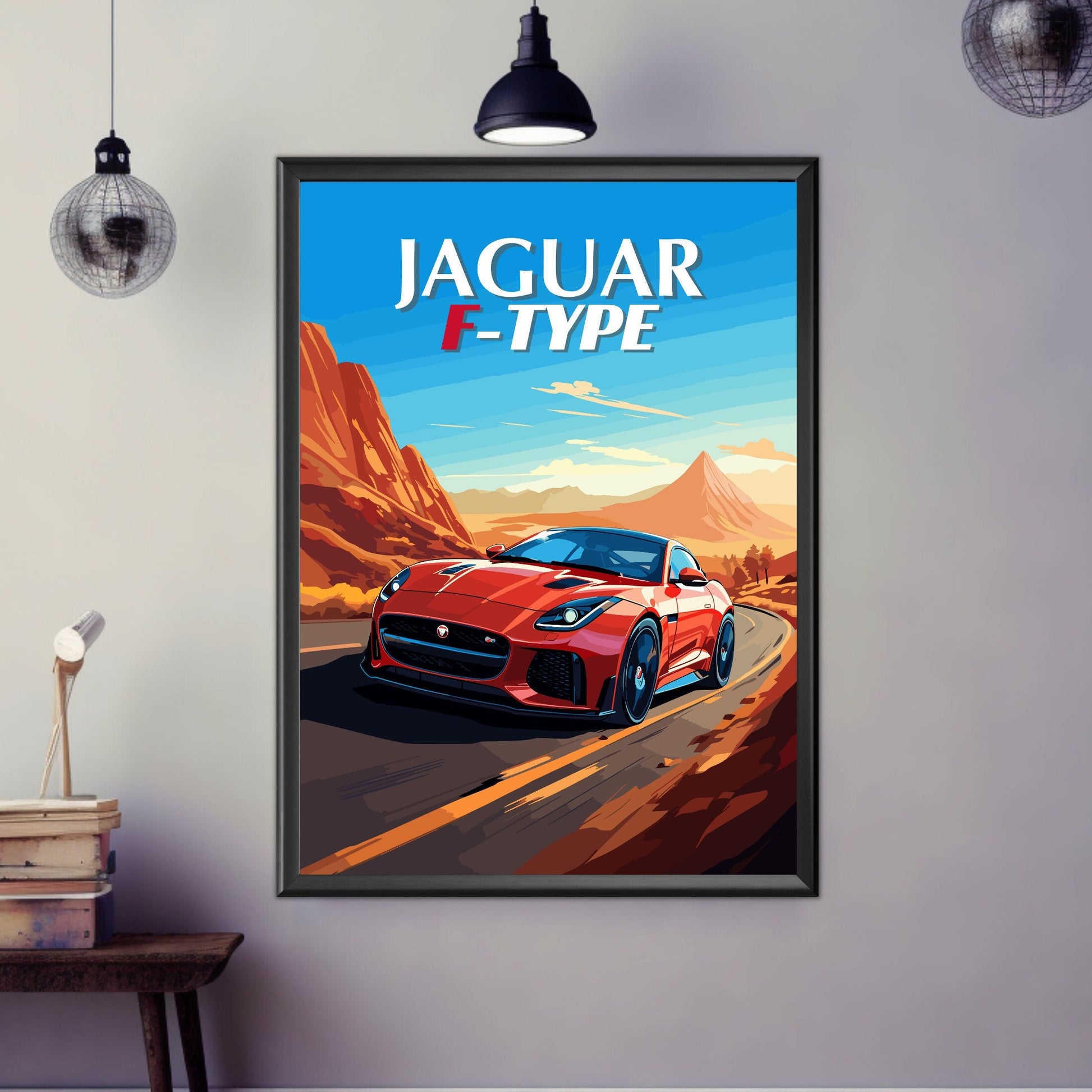 Jaguar F-Type Print