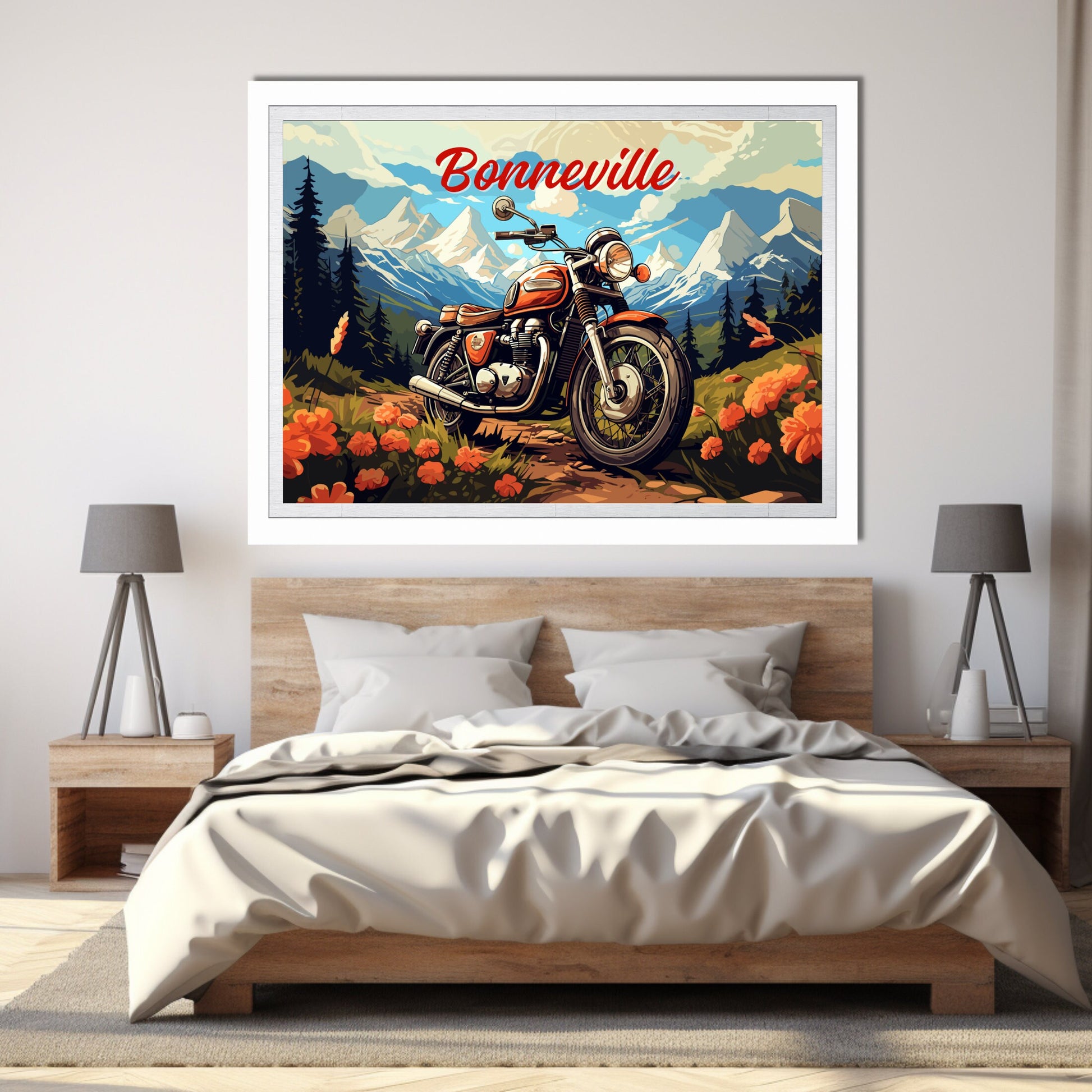 Triumph Bonneville Print