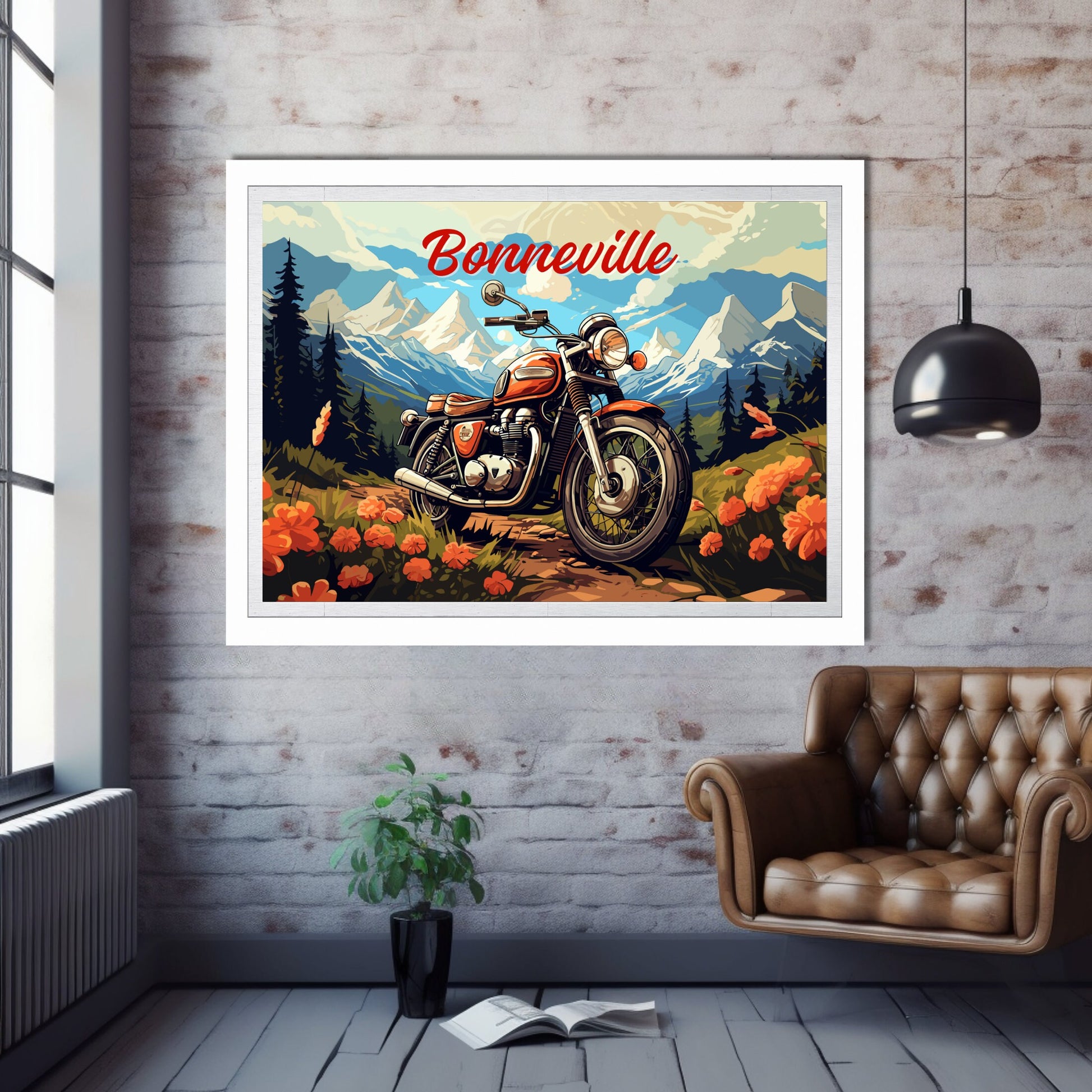 Triumph Bonneville Print