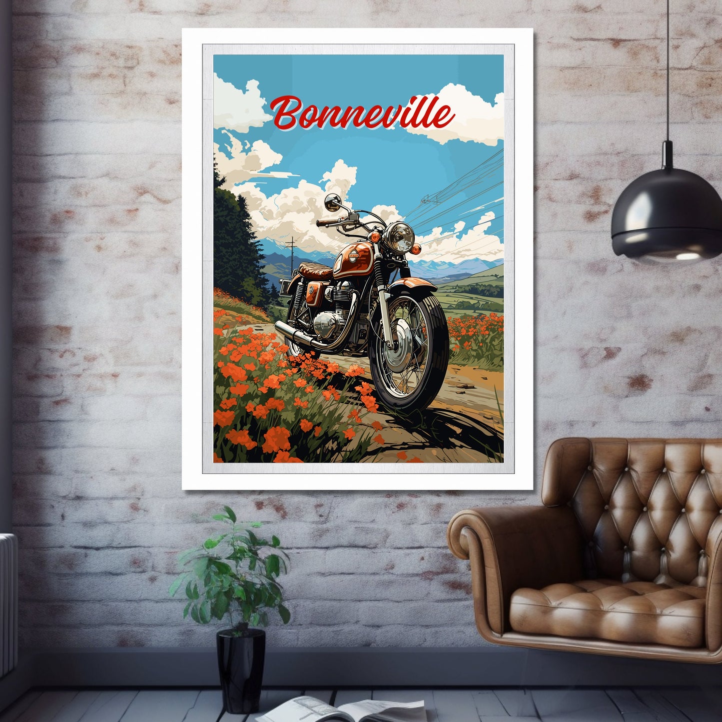 Triumph Bonneville Poster