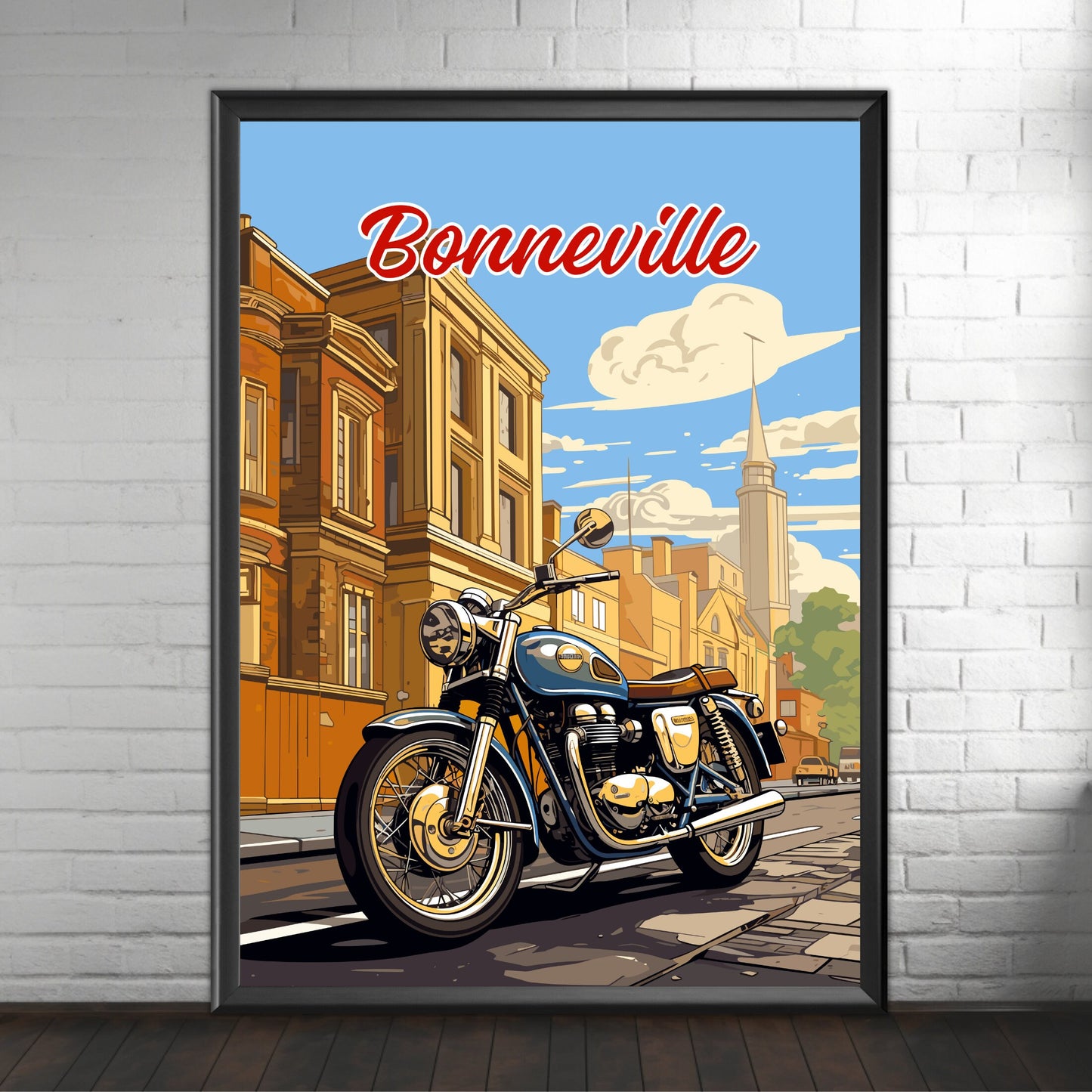 Triumph Bonneville Print