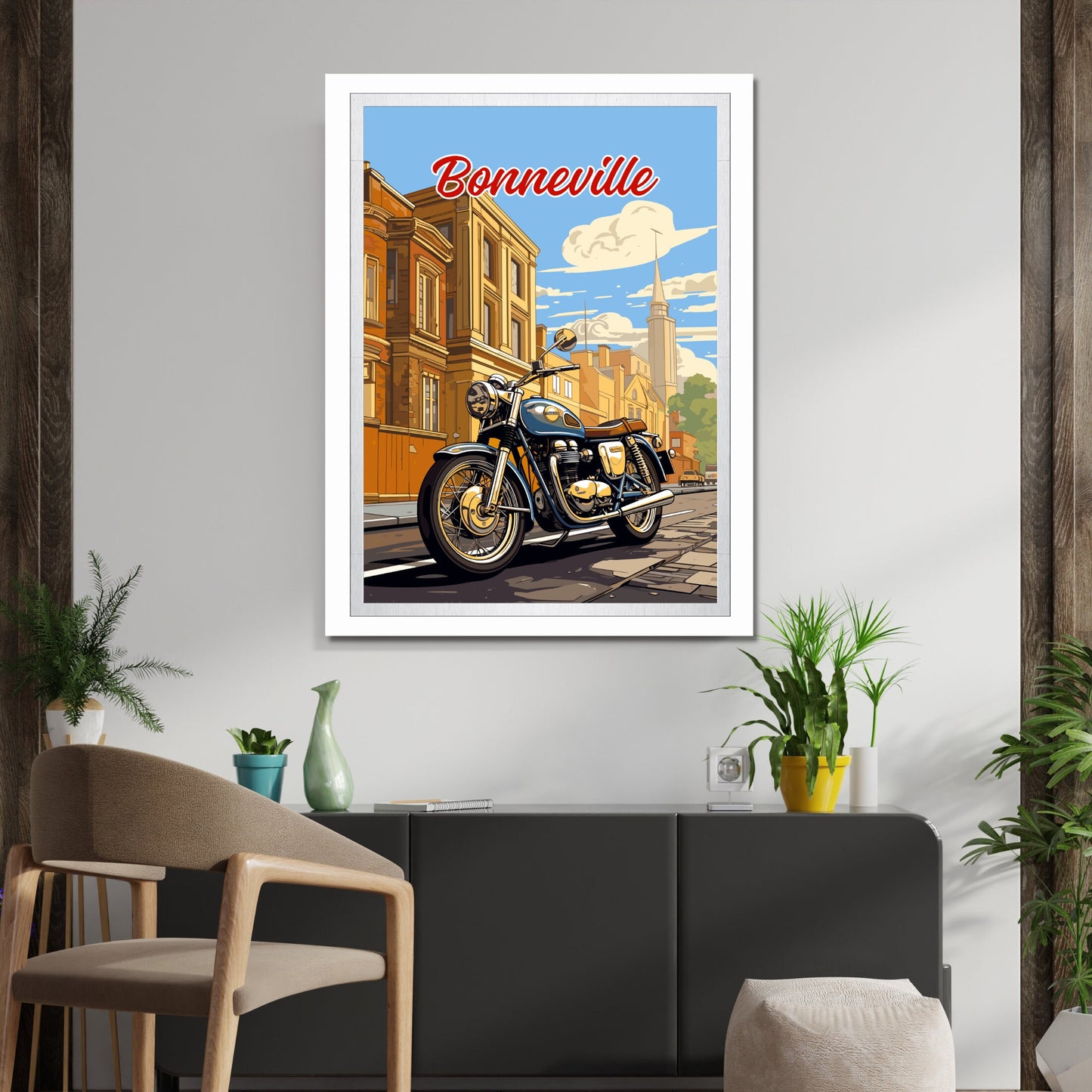 Triumph Bonneville Print