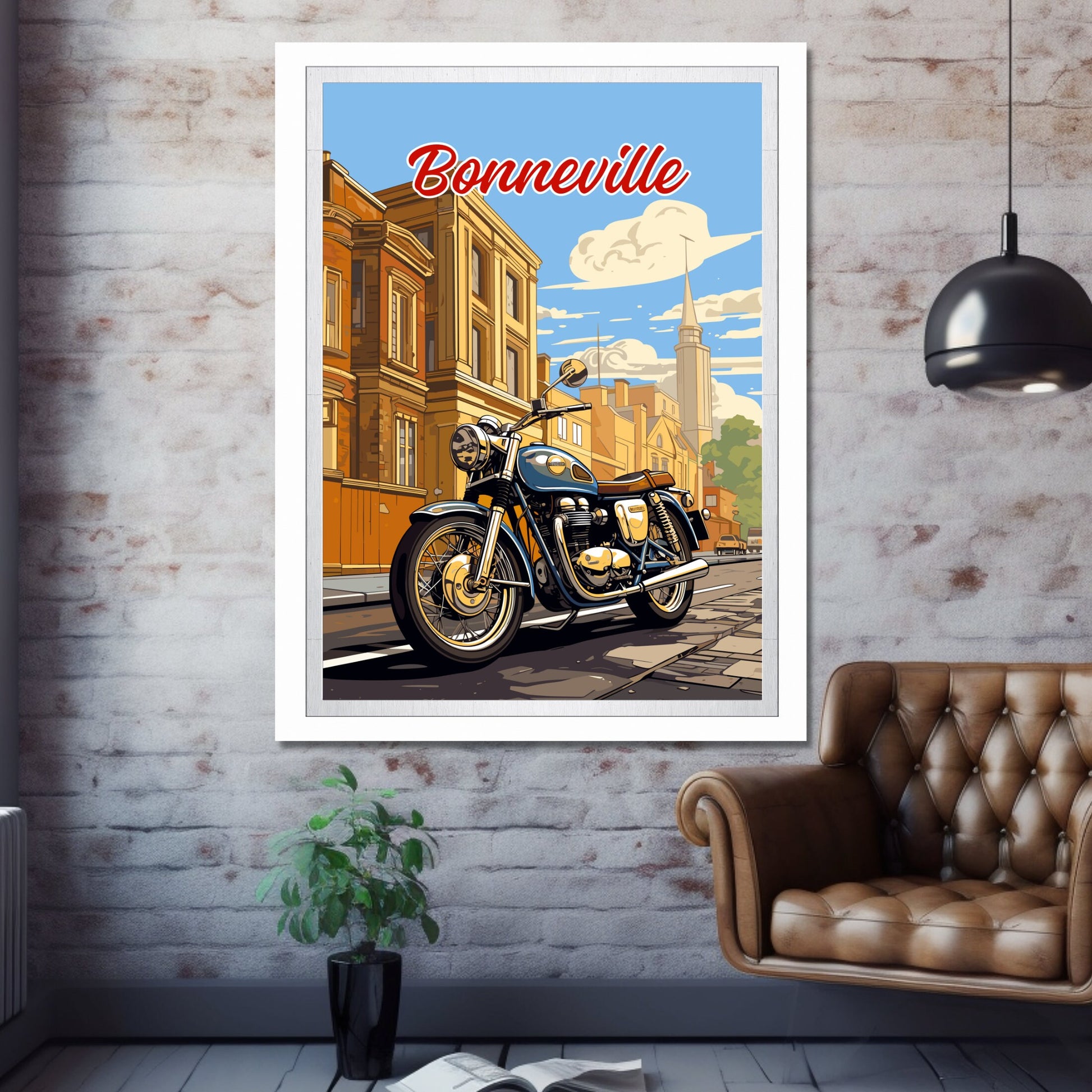 Triumph Bonneville Print