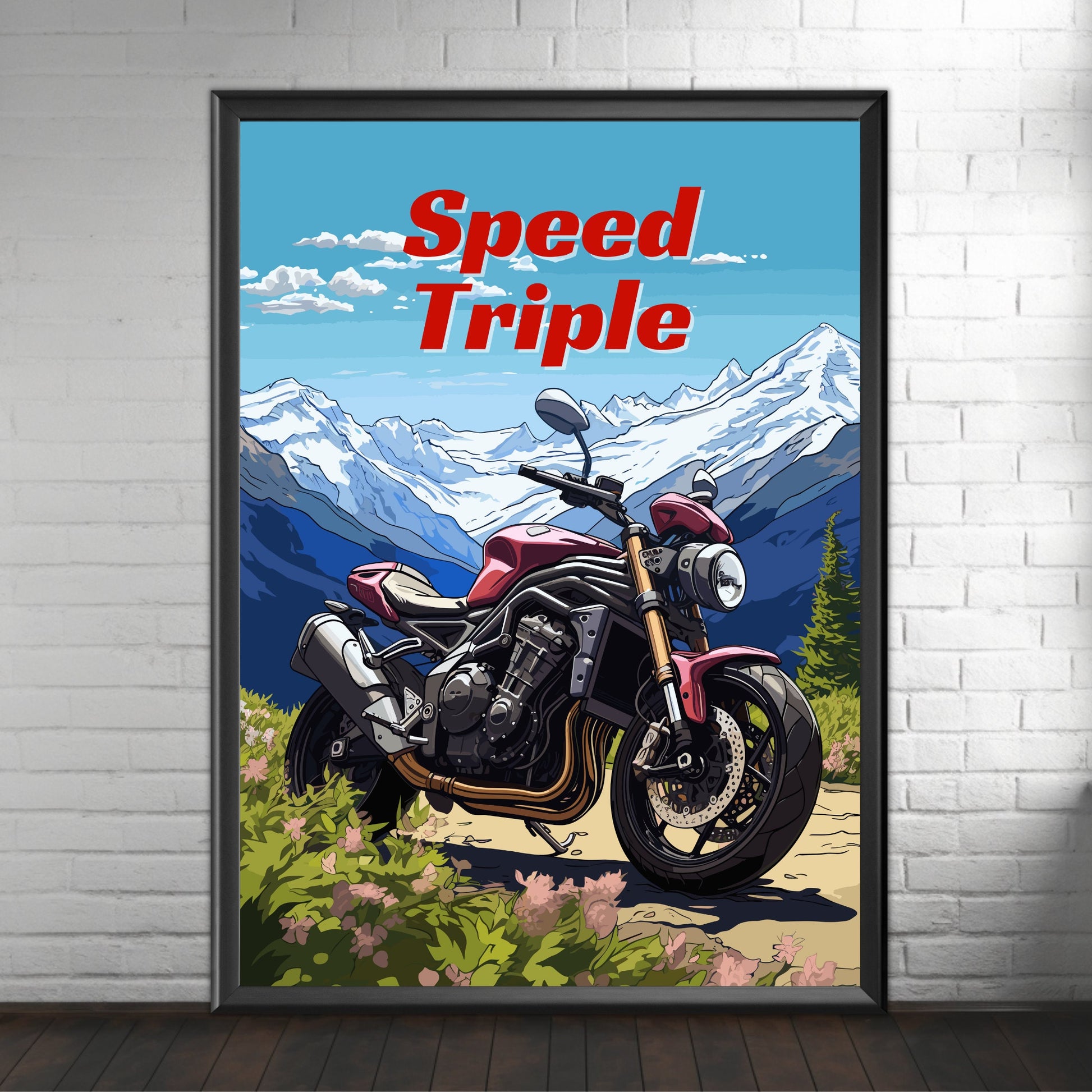 Triumph Speed Triple Print