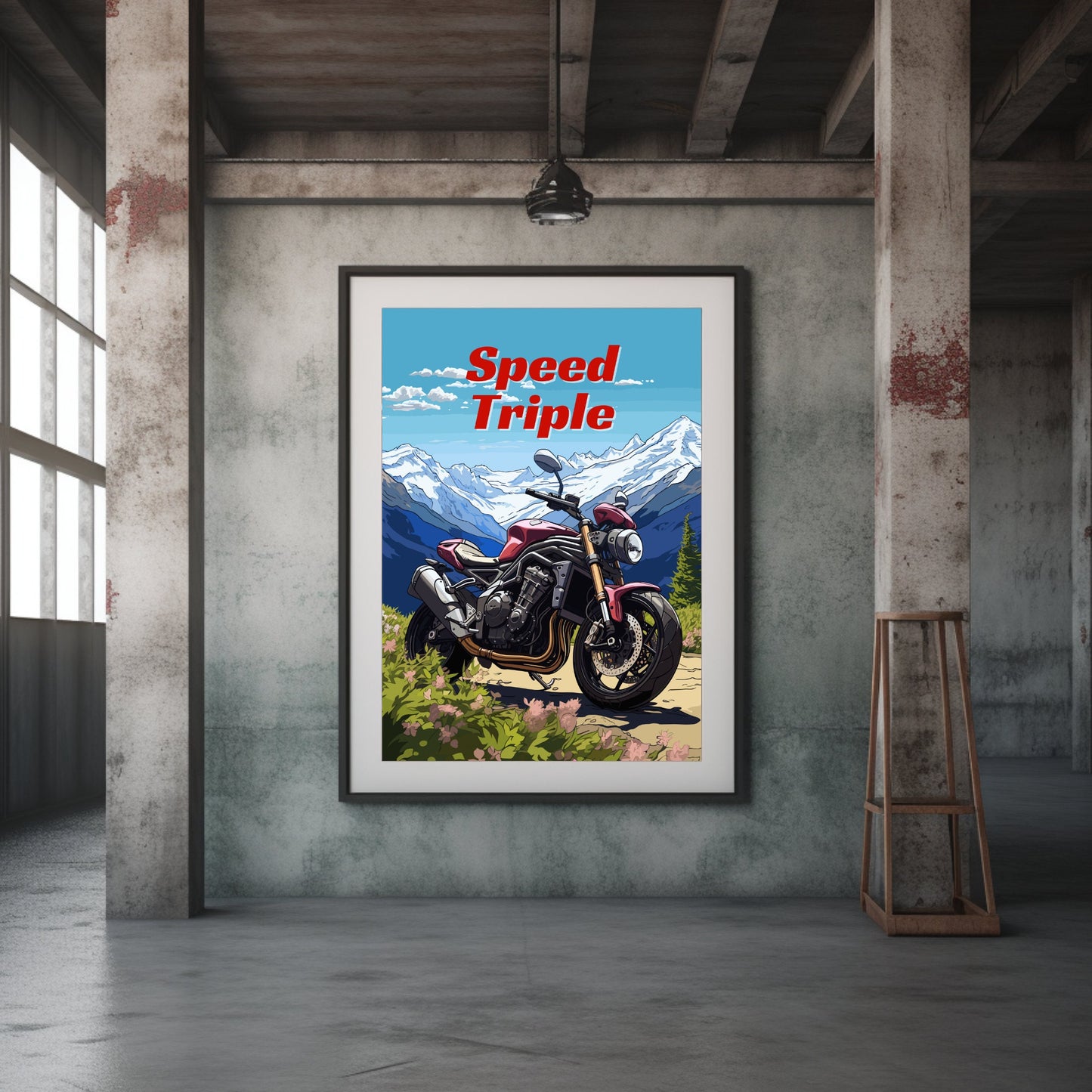 Triumph Speed Triple Print