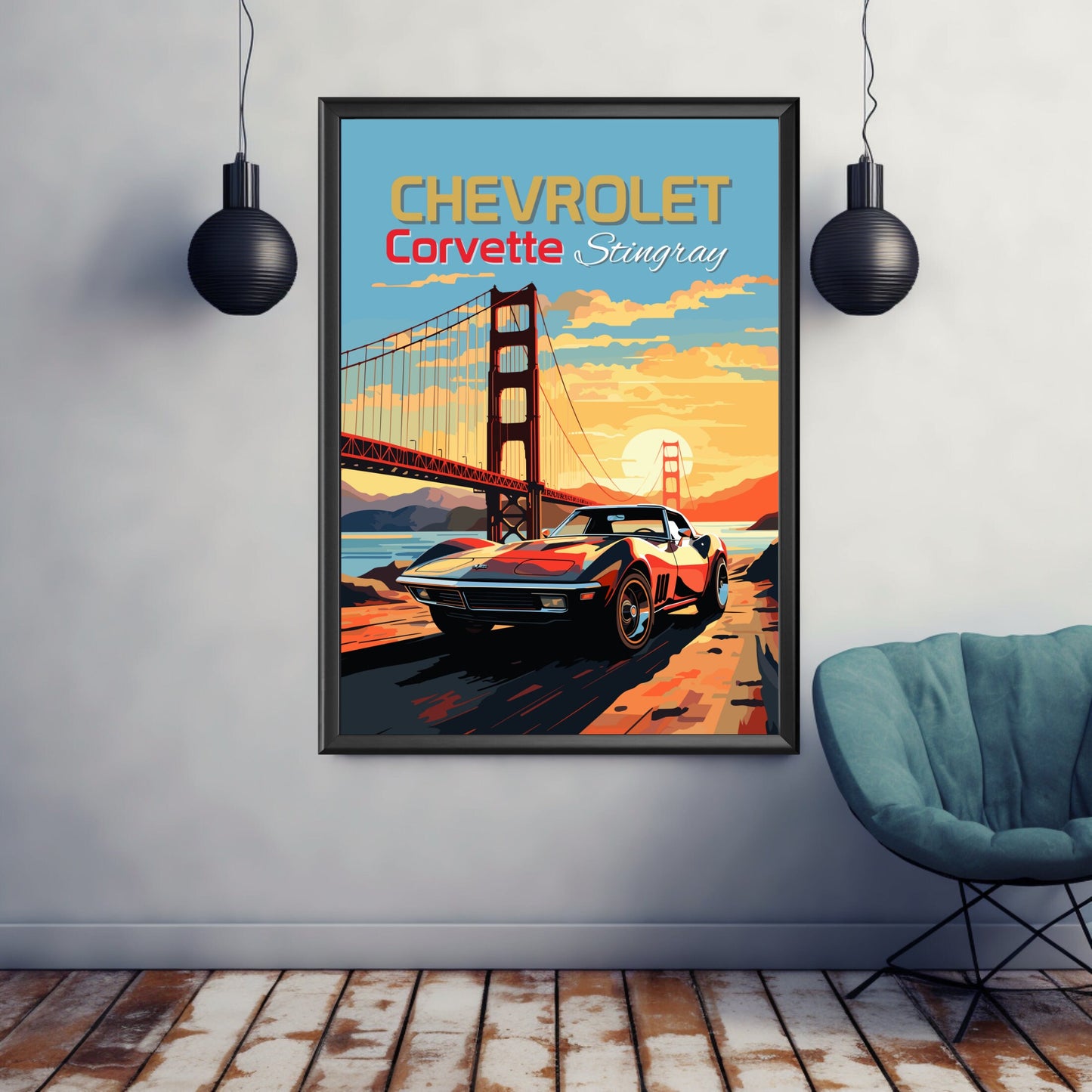 Chevrolet Corvette Stingray C3 Print