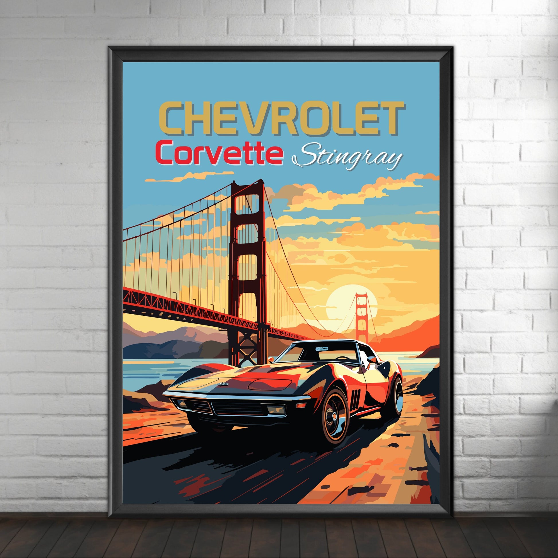 Chevrolet Corvette Stingray C3 Print