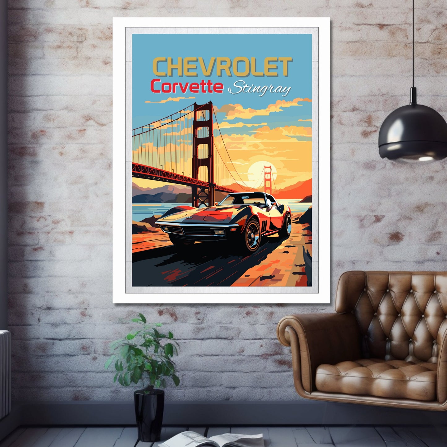 Chevrolet Corvette Stingray C3 Print