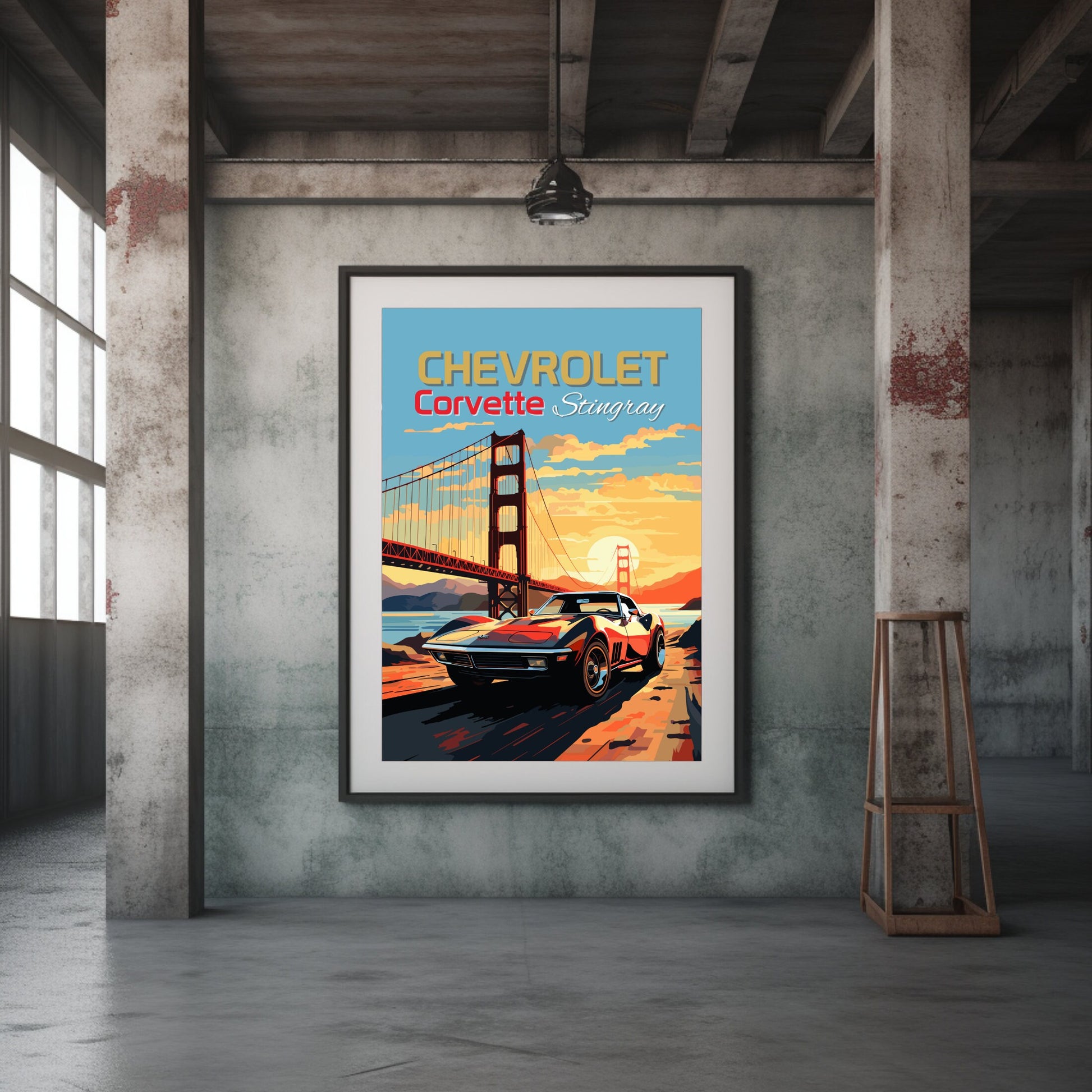 Chevrolet Corvette Stingray C3 Print