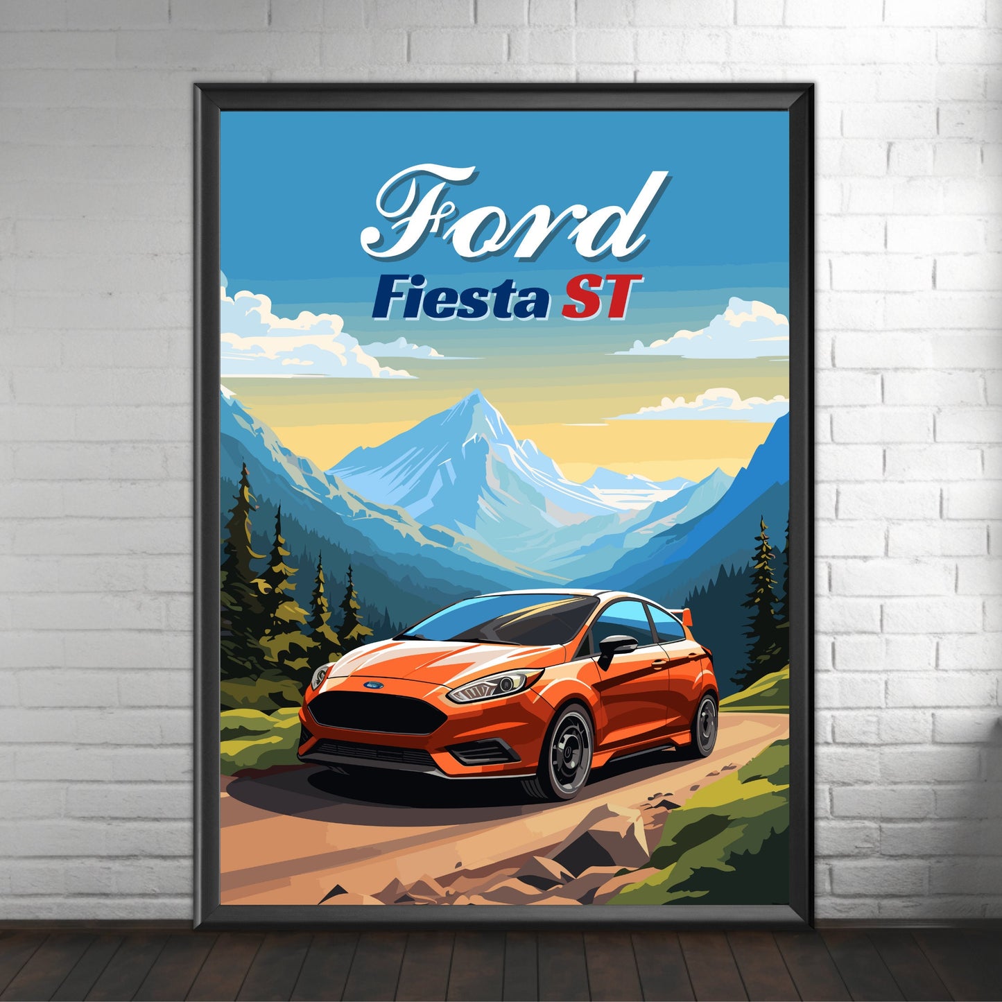 Ford Fiesta ST Print