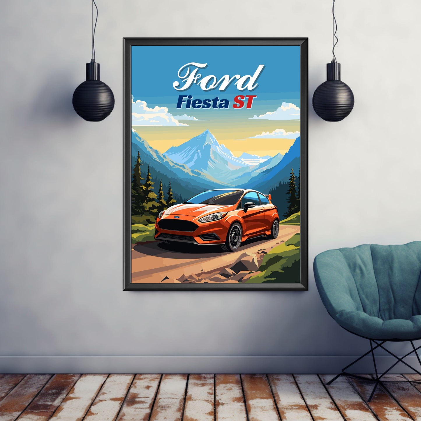 Ford Fiesta ST Print