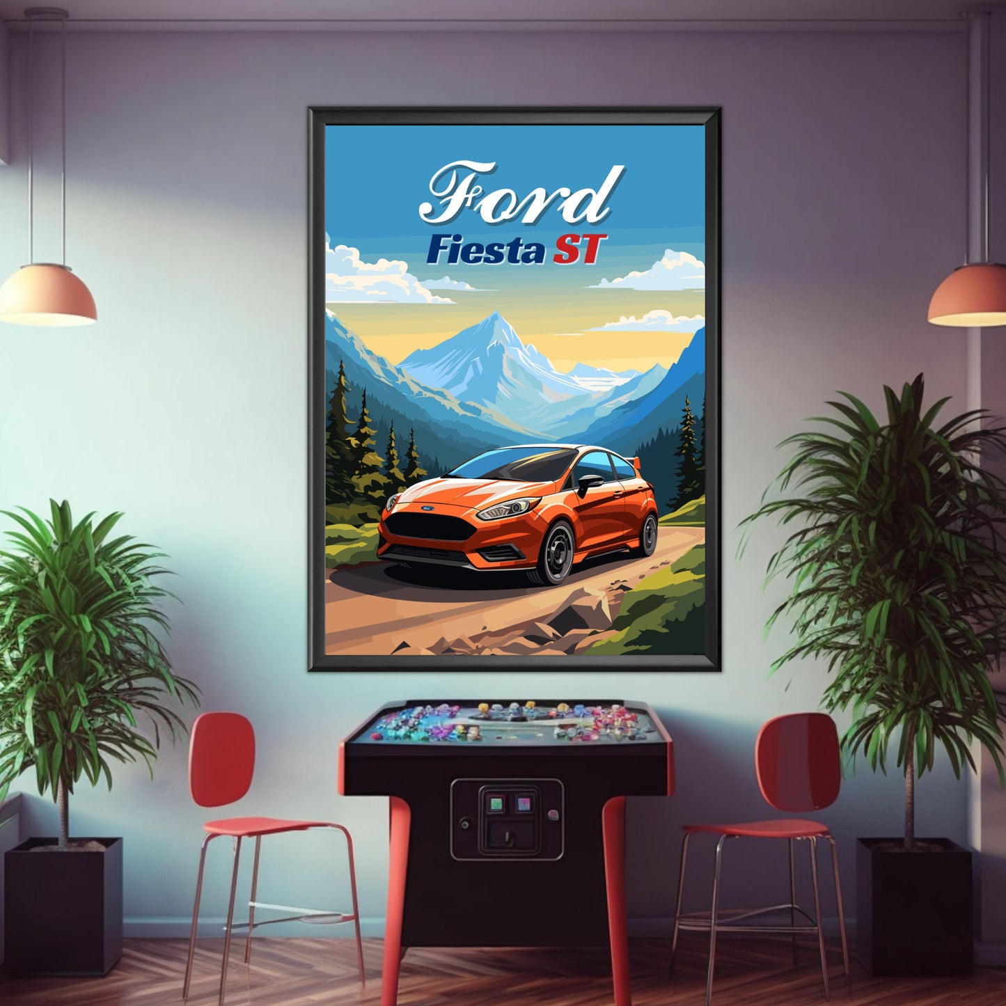 Ford Fiesta ST Print