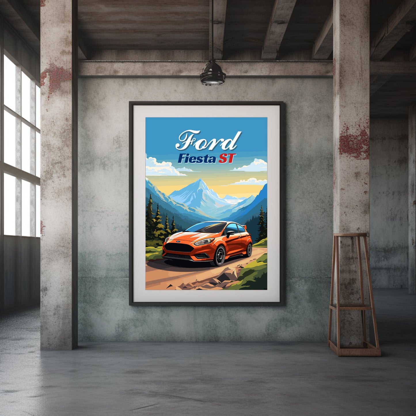 Ford Fiesta ST Print