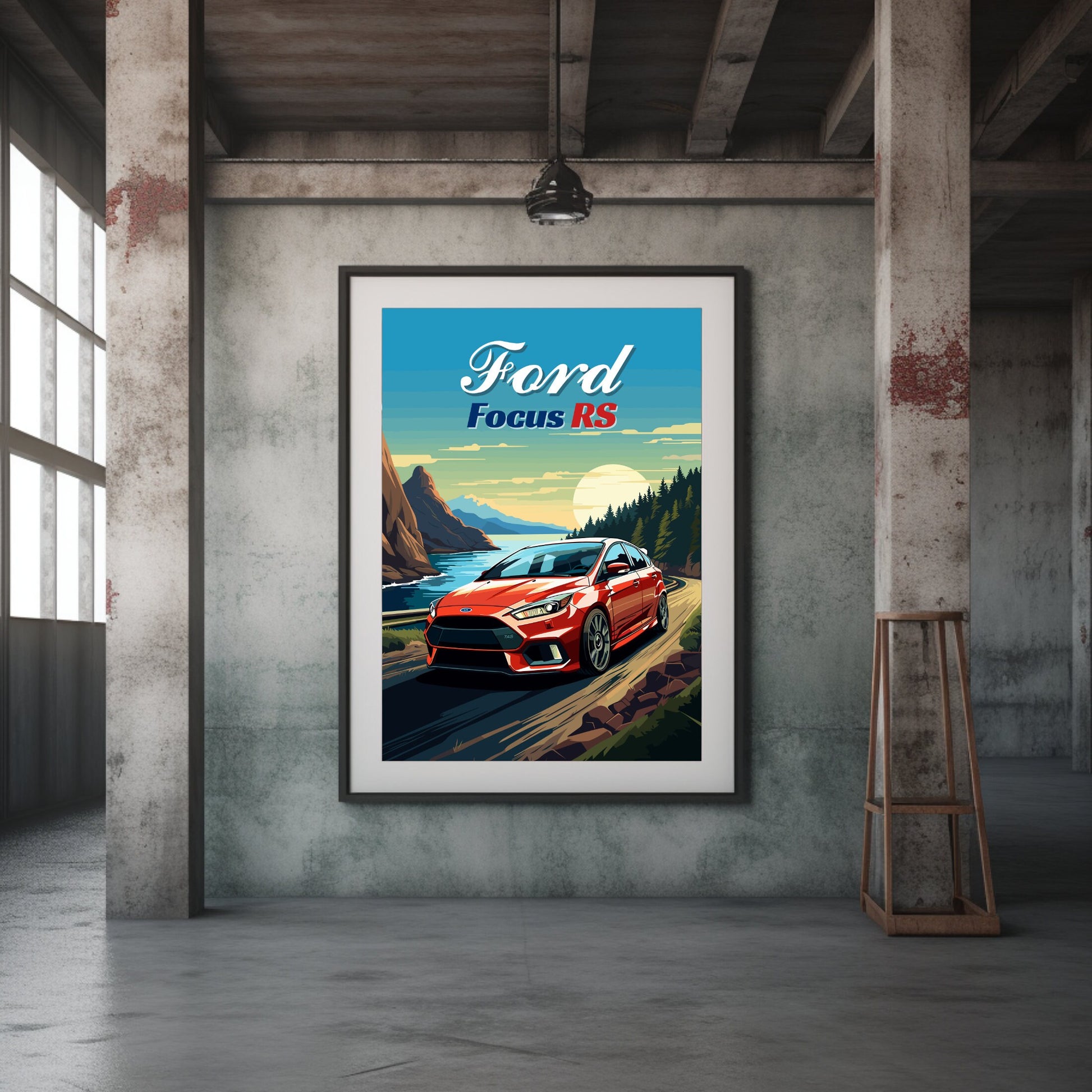 Ford Focus RS Print