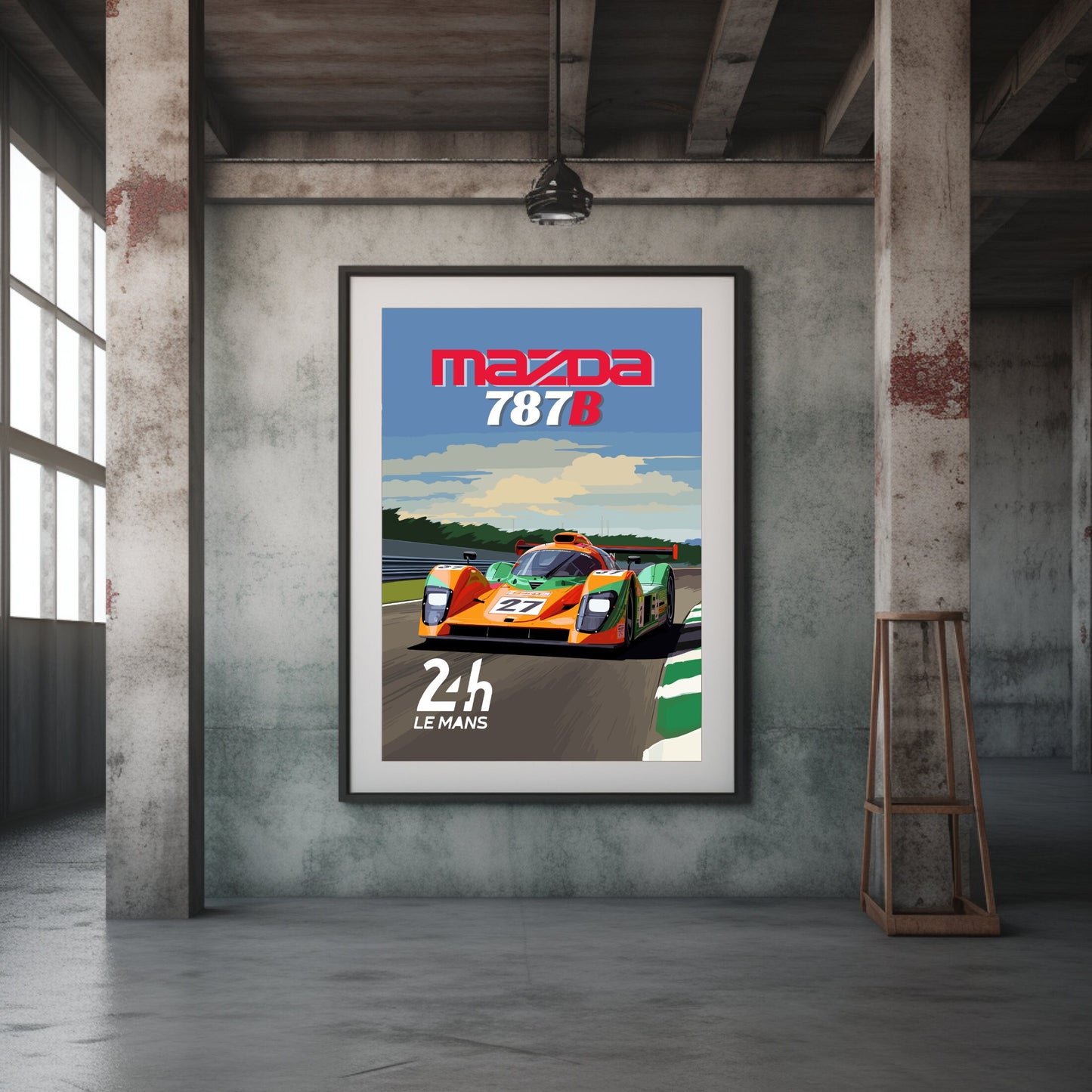 Mazda 787B Print