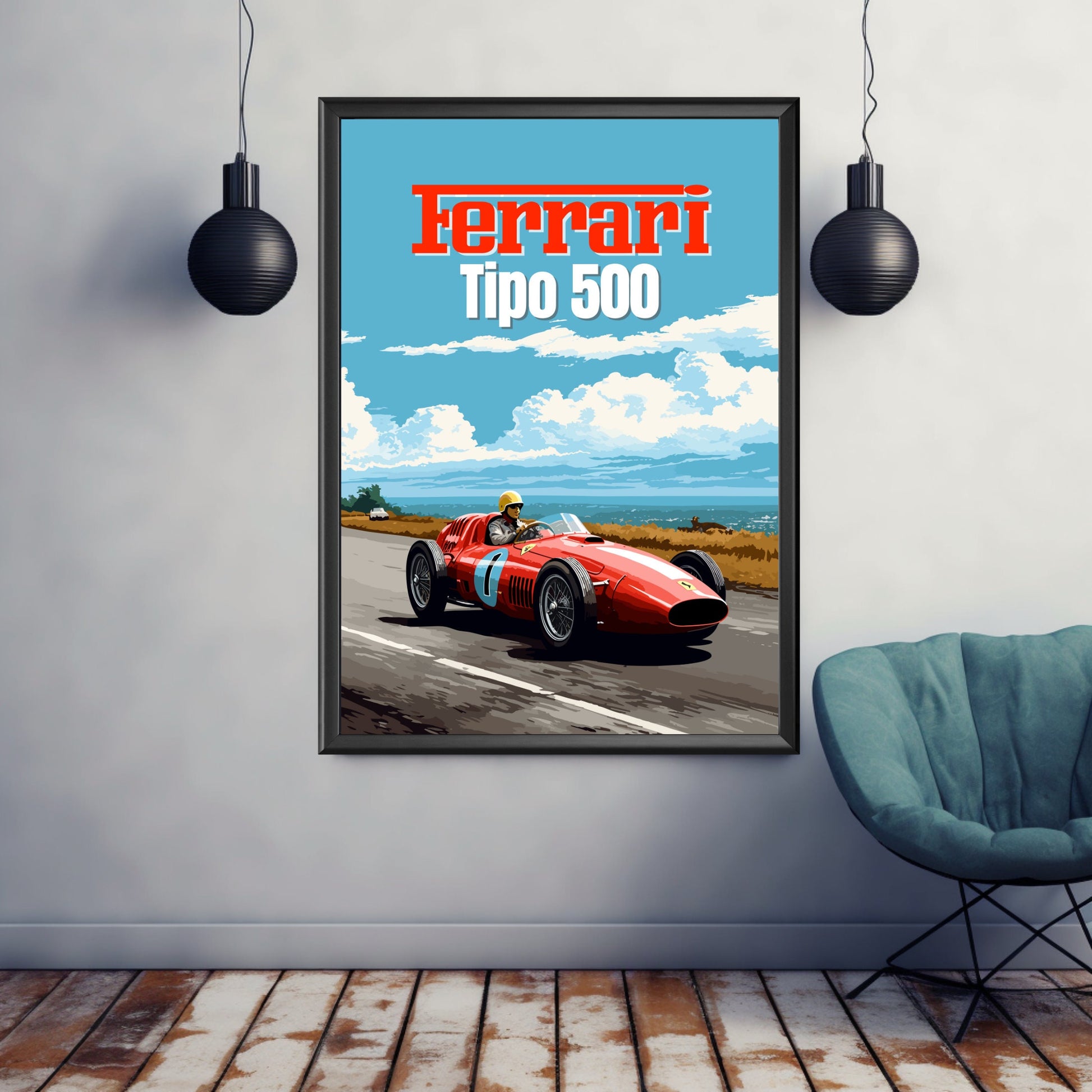 Ferrari Tipo 500 Print