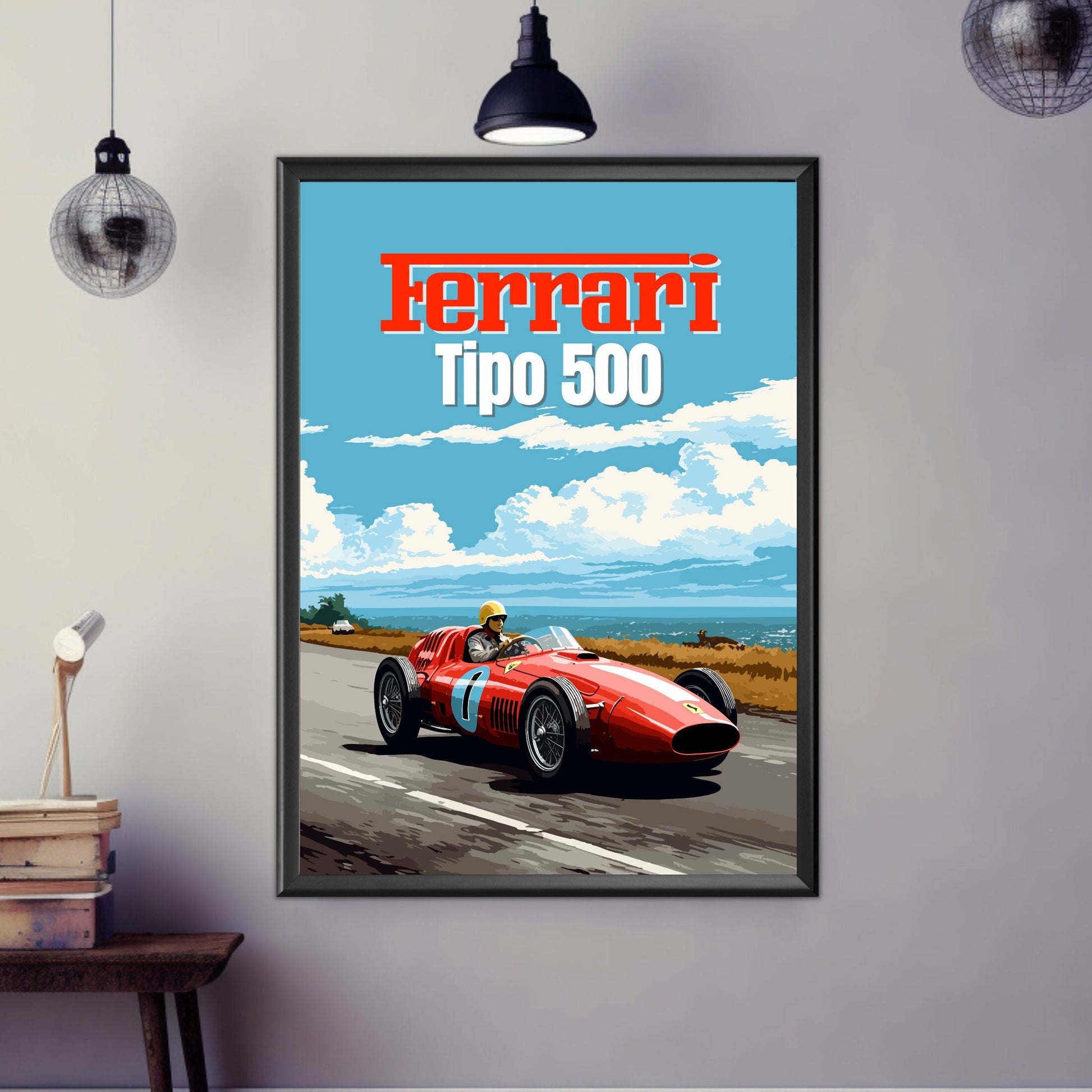 Ferrari Tipo 500 Print